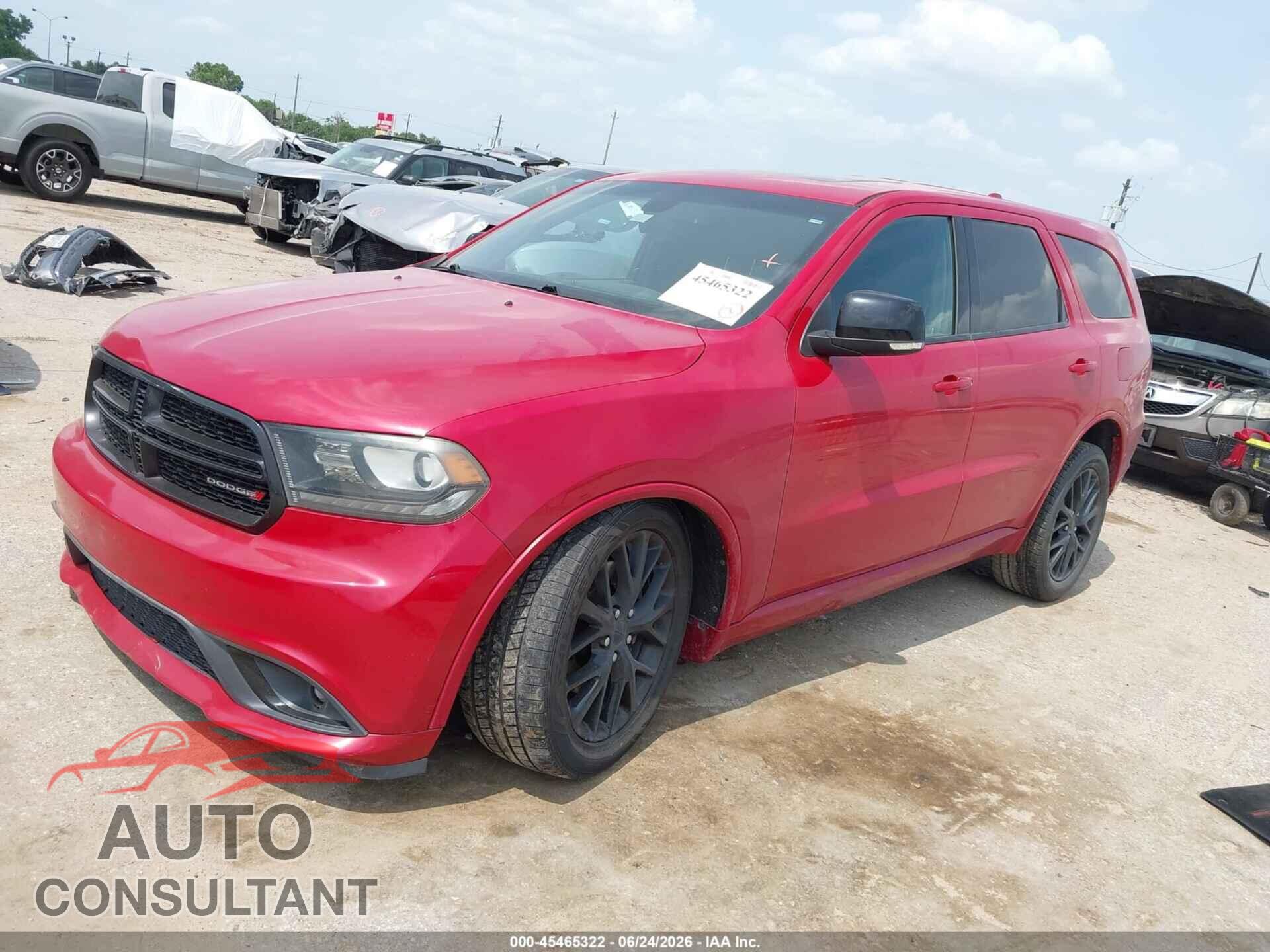 DODGE DURANGO 2015 - 1C4SDHCT2FC105812