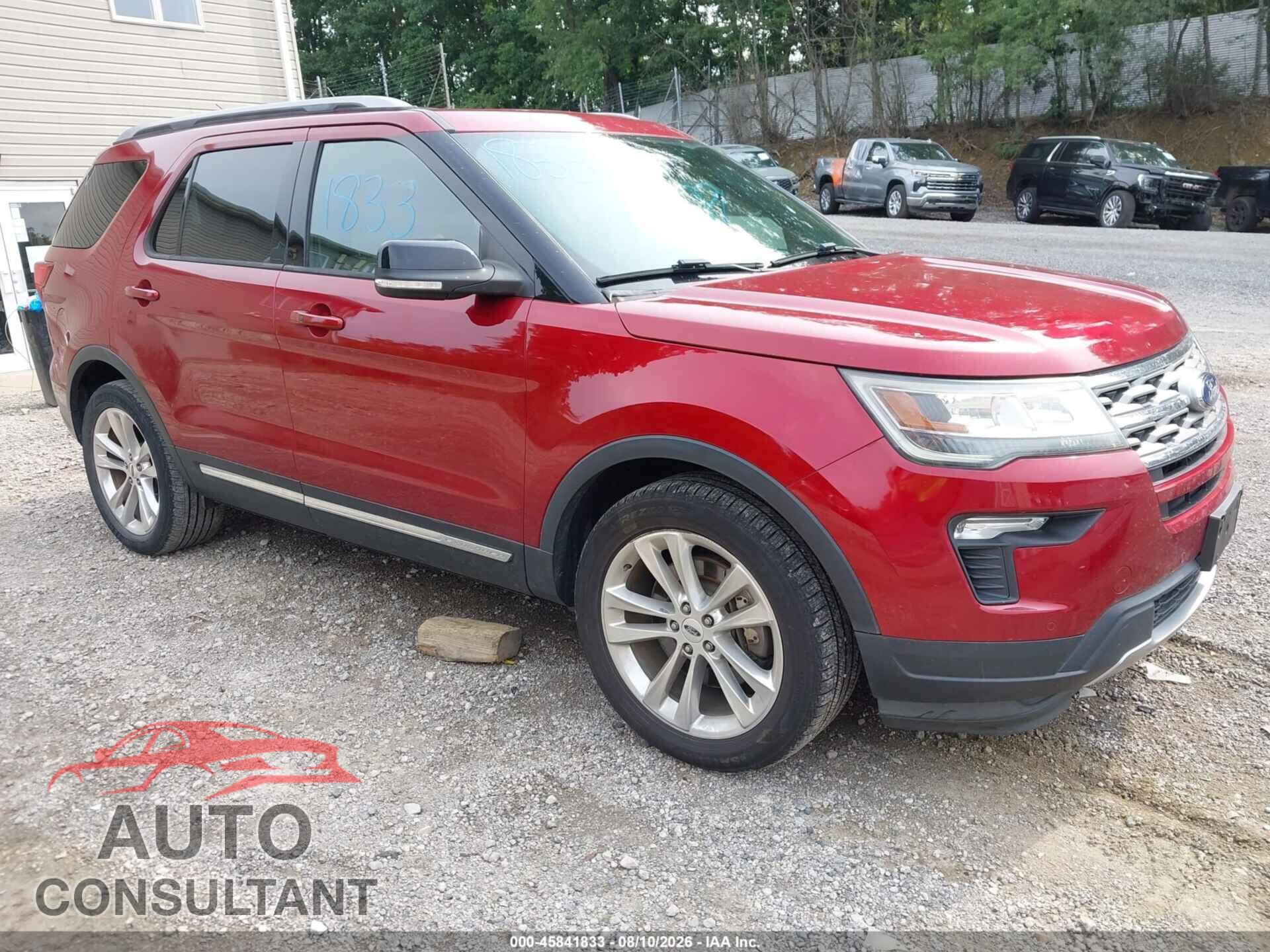 FORD EXPLORER 2018 - 1FM5K8D87JGA65222