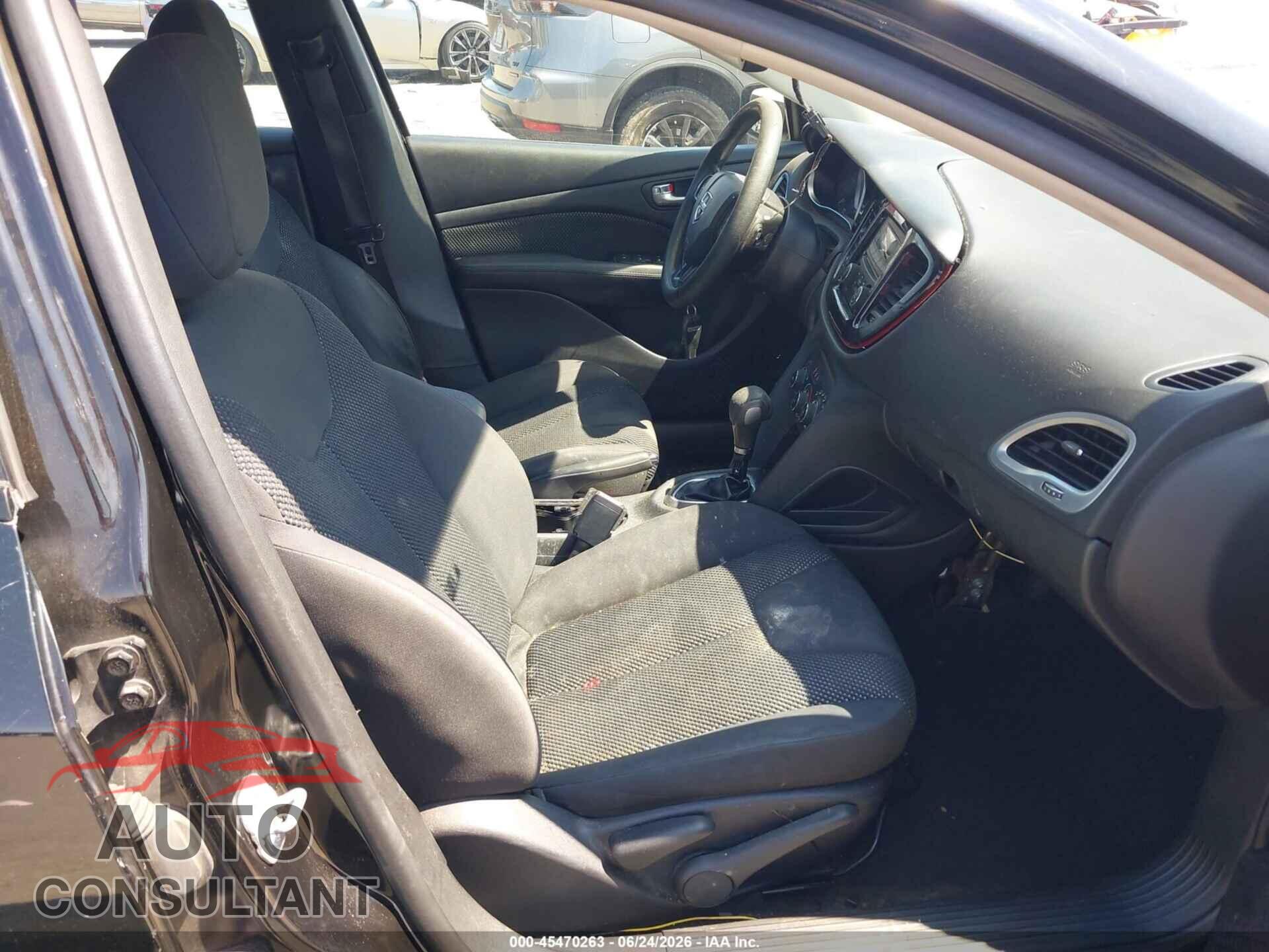DODGE DART 2016 - 1C3CDFAA6GD564335