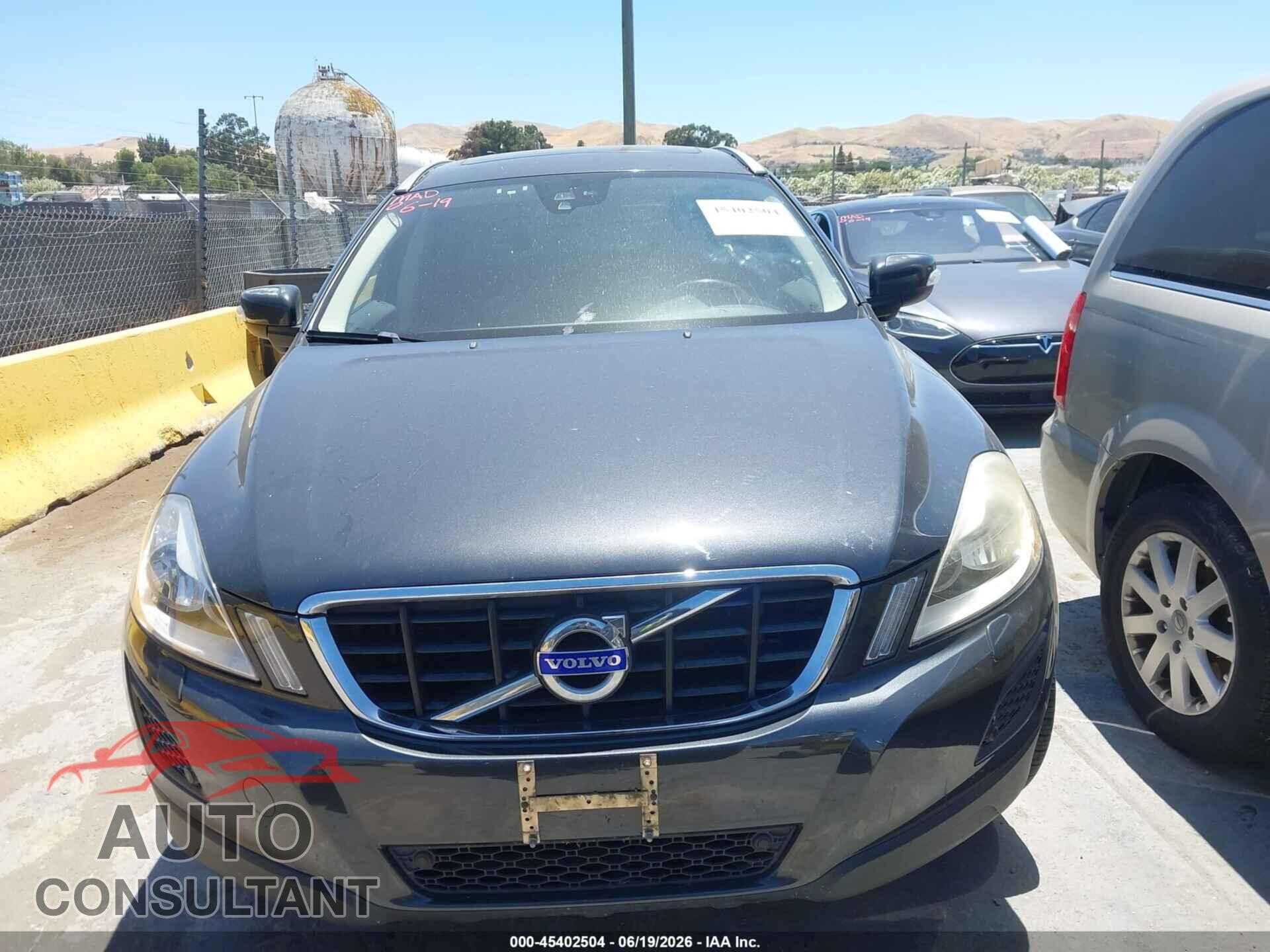 VOLVO XC60 2012 - YV4902DZ8C2337713