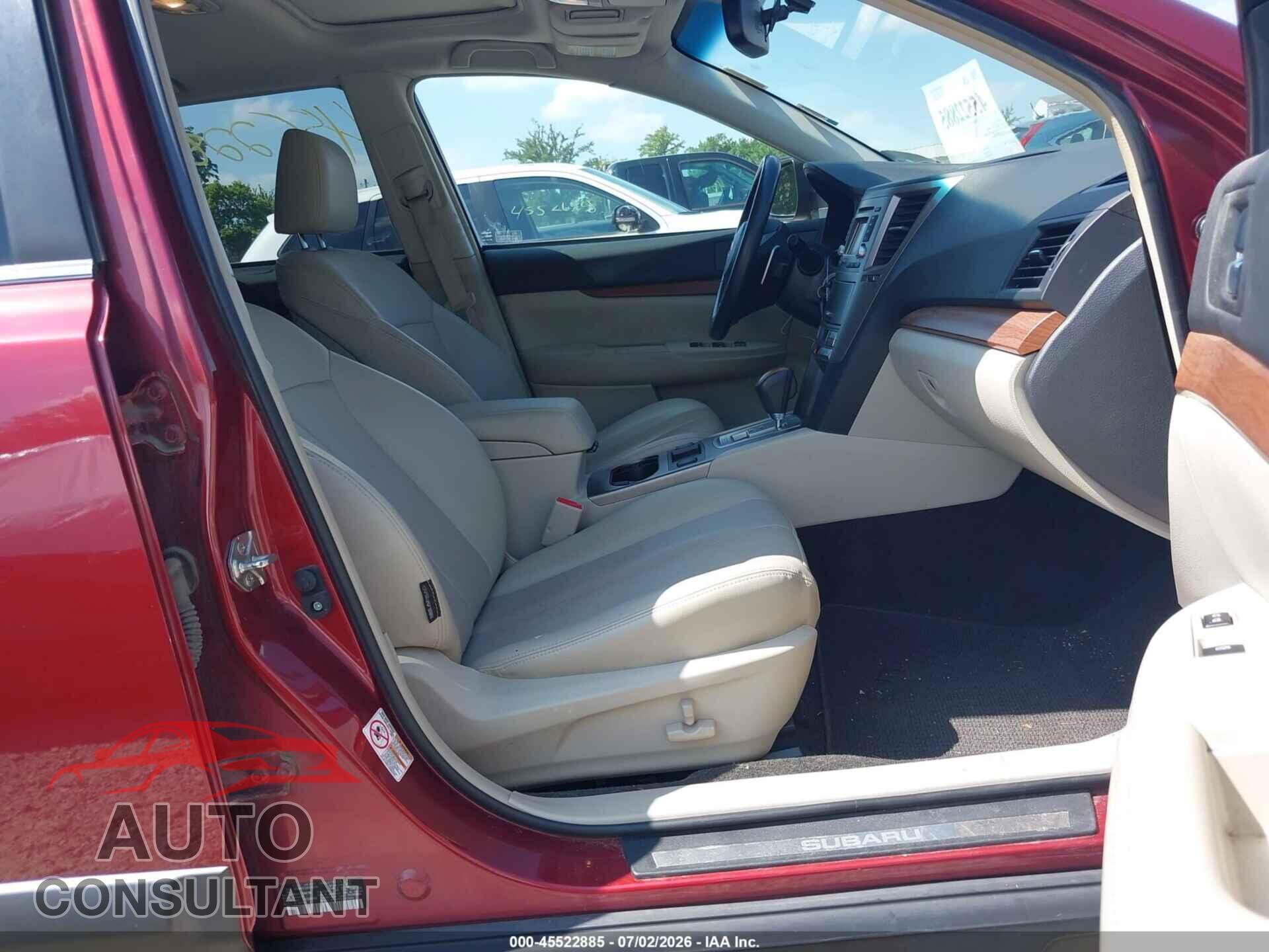 SUBARU OUTBACK 2013 - 4S4BRCKC3D3246340