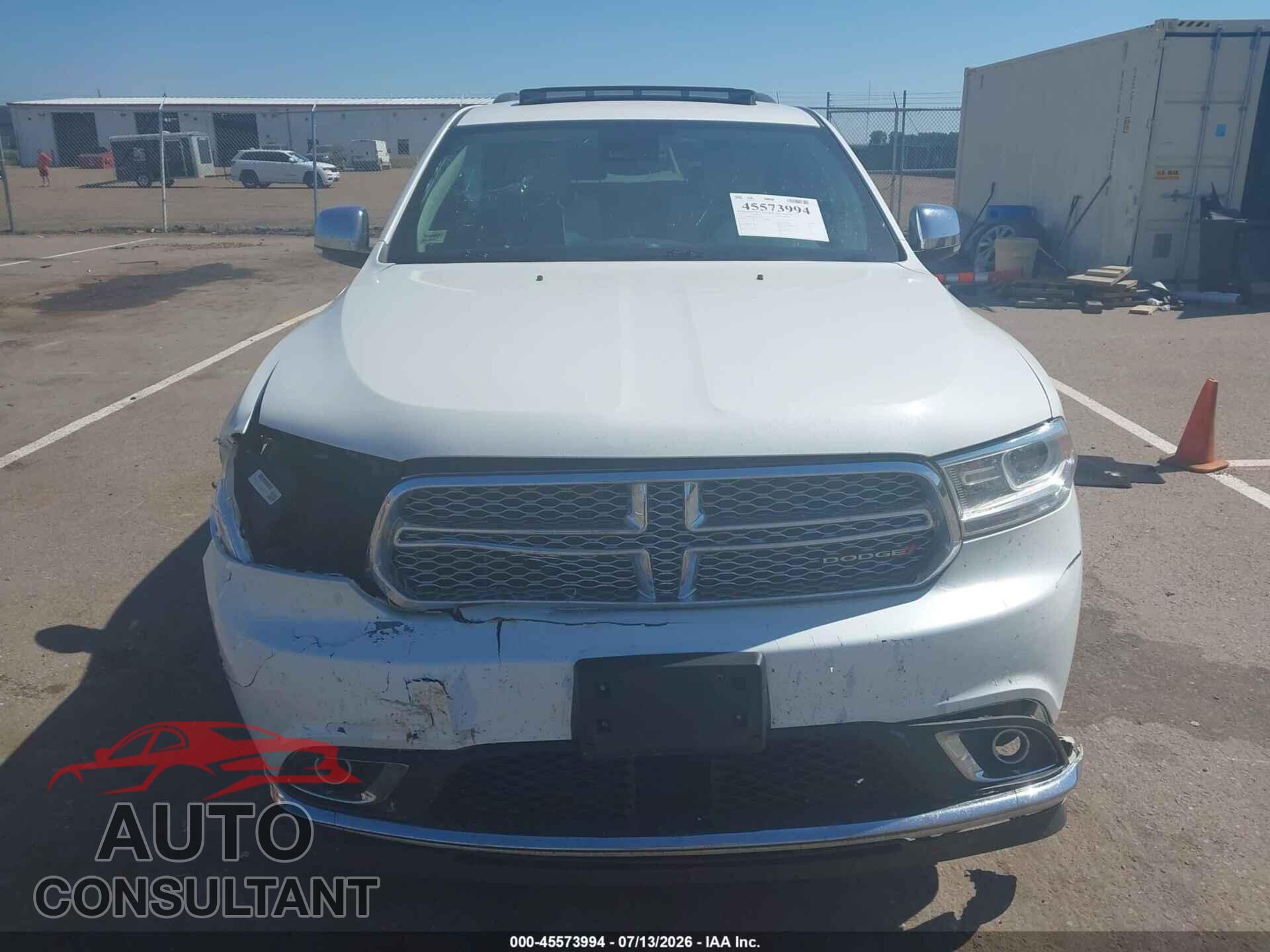 DODGE DURANGO 2017 - 1C4RDJEG5HC691091