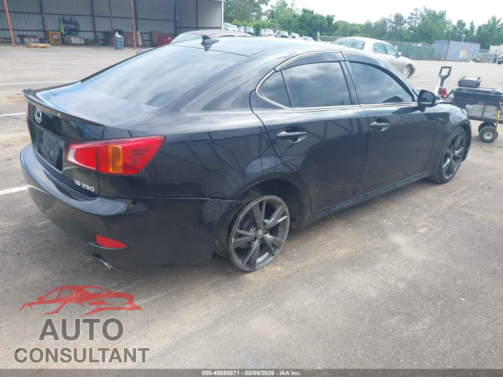 LEXUS IS 250 2010 - JTHBF5C24A5114376