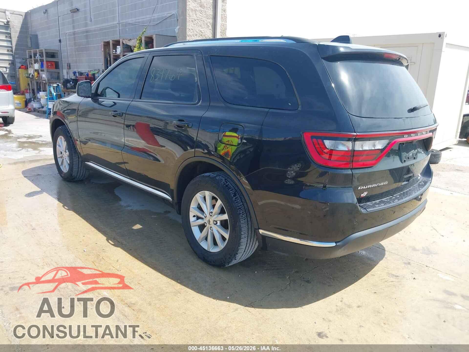DODGE DURANGO 2019 - 1C4RDJAG3KC839767