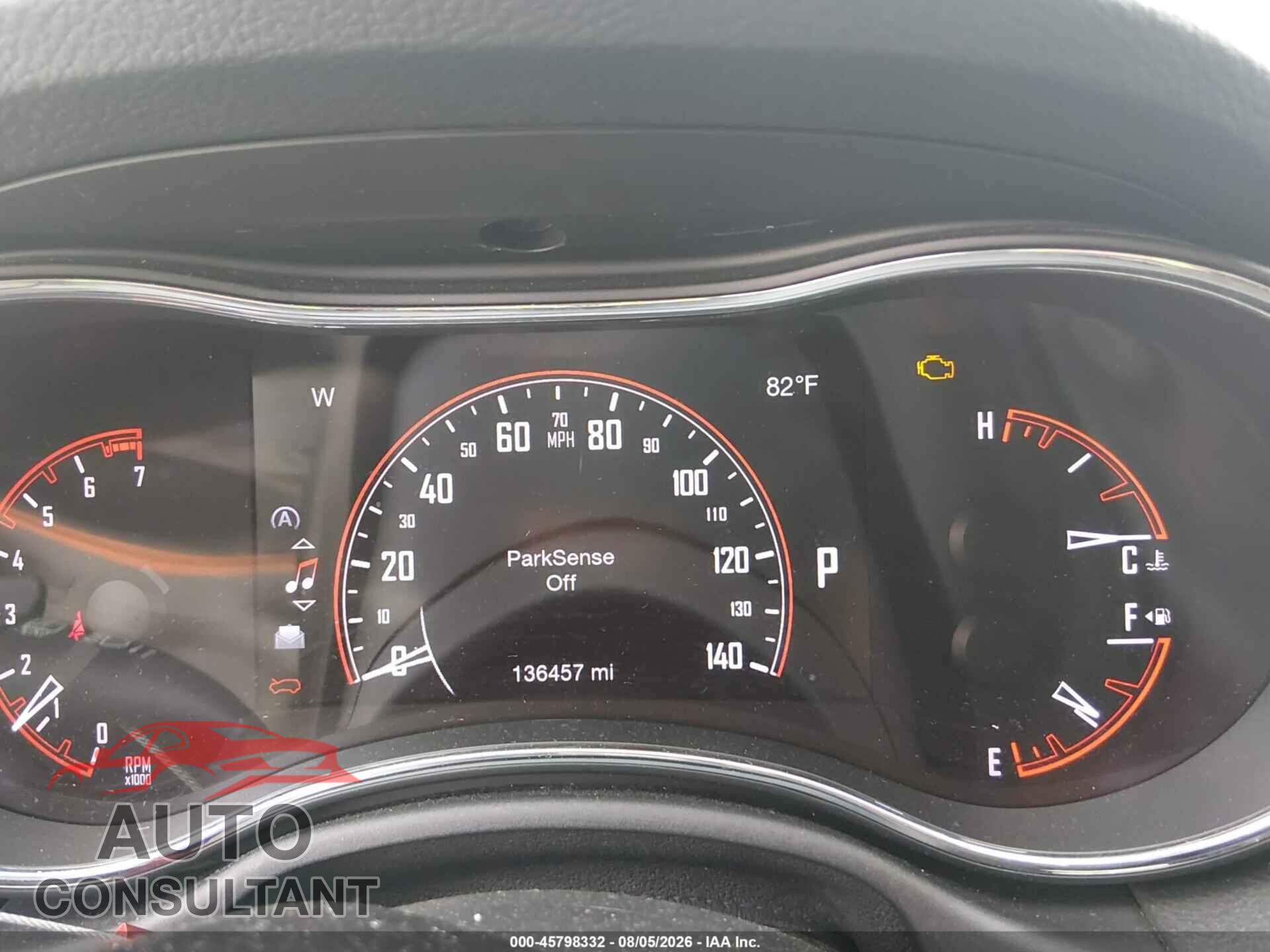 DODGE DURANGO 2017 - 1C4RDJAG9HC748642