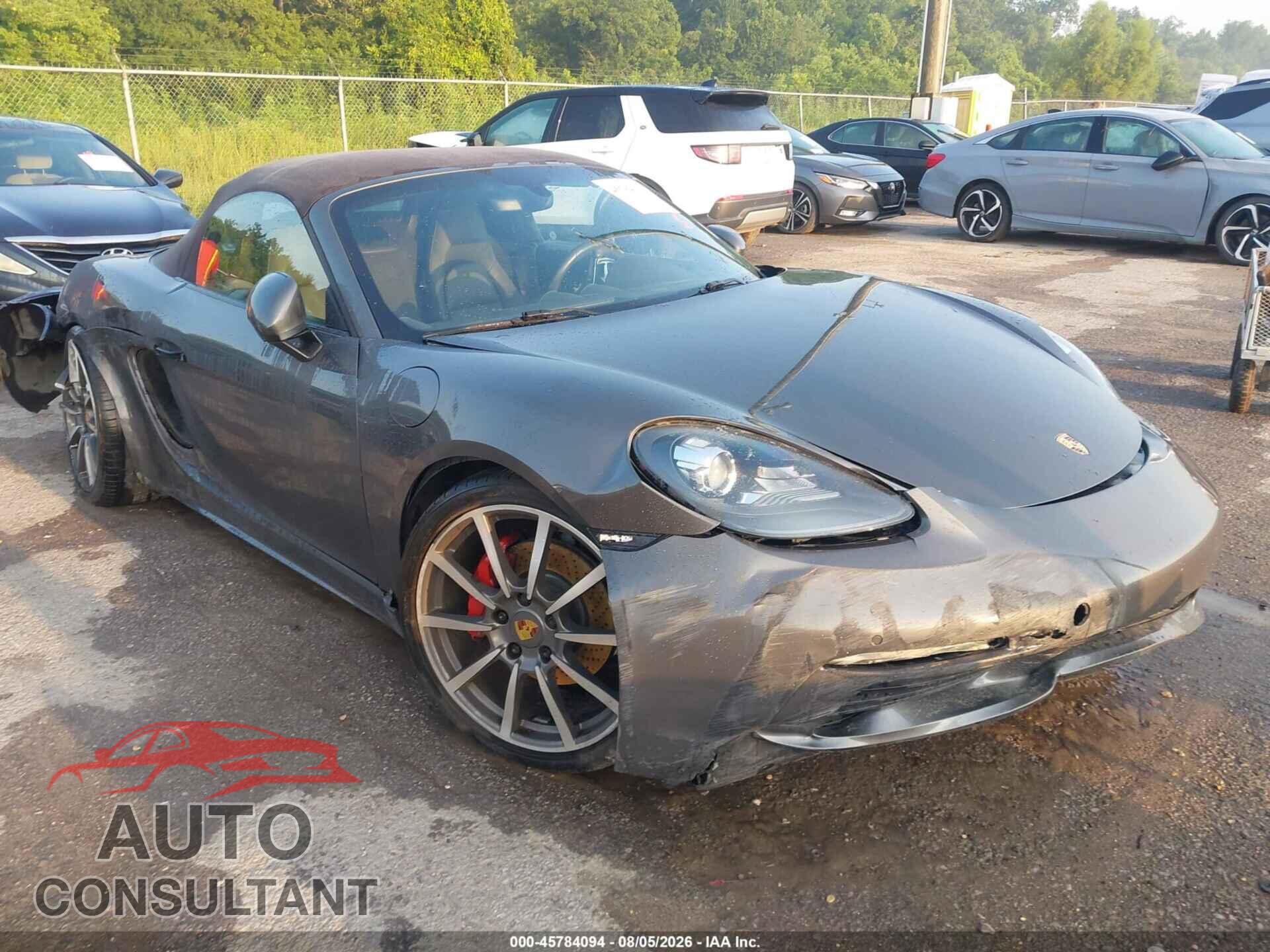 PORSCHE 718 BOXSTER 2019 - WP0CA2A89KS210310