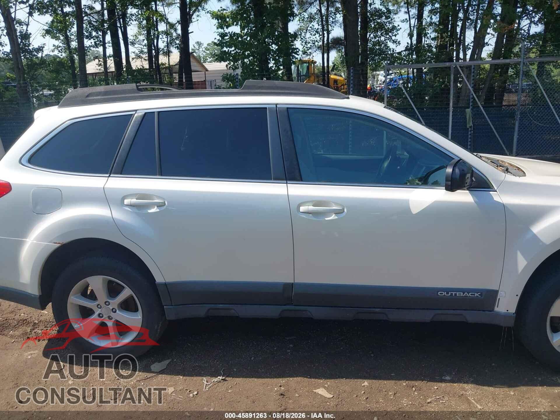 SUBARU OUTBACK 2014 - 4S4BRBMC4E3217633