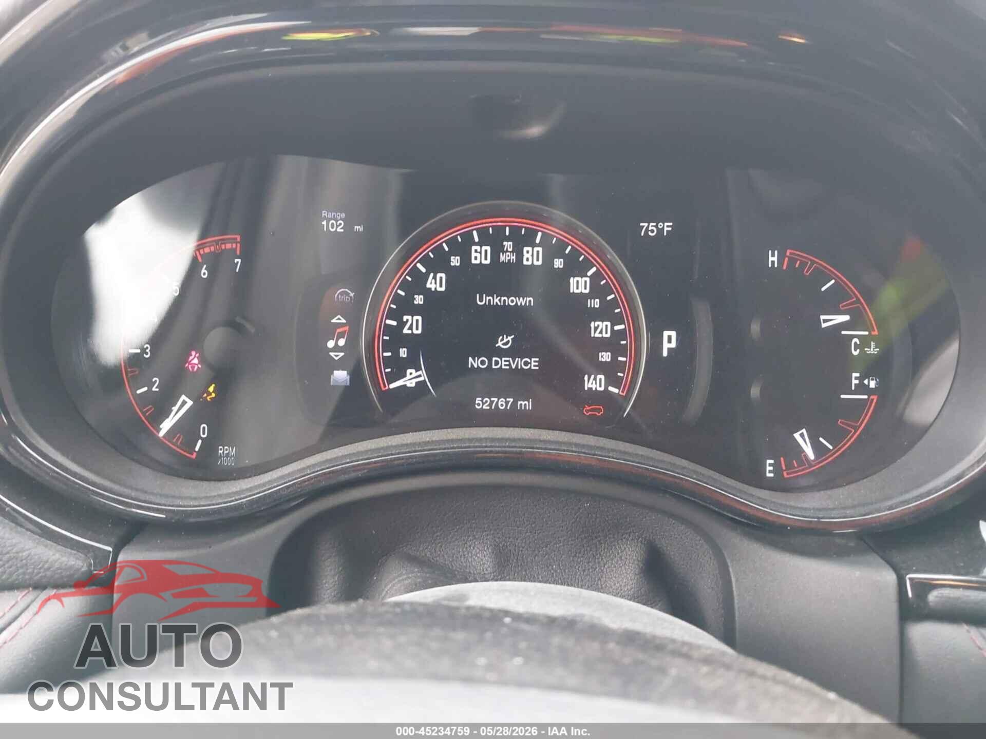 DODGE DURANGO 2021 - 1C4SDJCTXMC575123