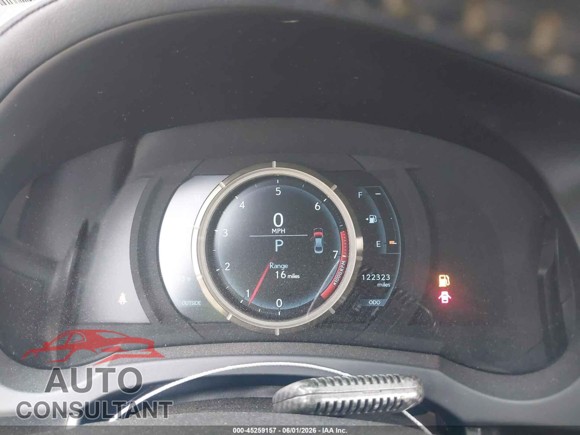 LEXUS IS 250 2015 - JTHBF1D23F5053570