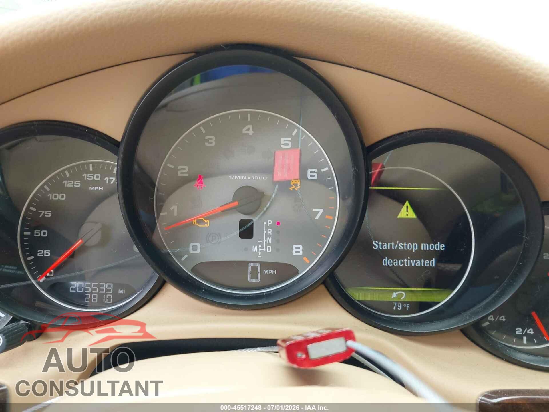 PORSCHE PANAMERA 2011 - WP0AB2A74BL062170