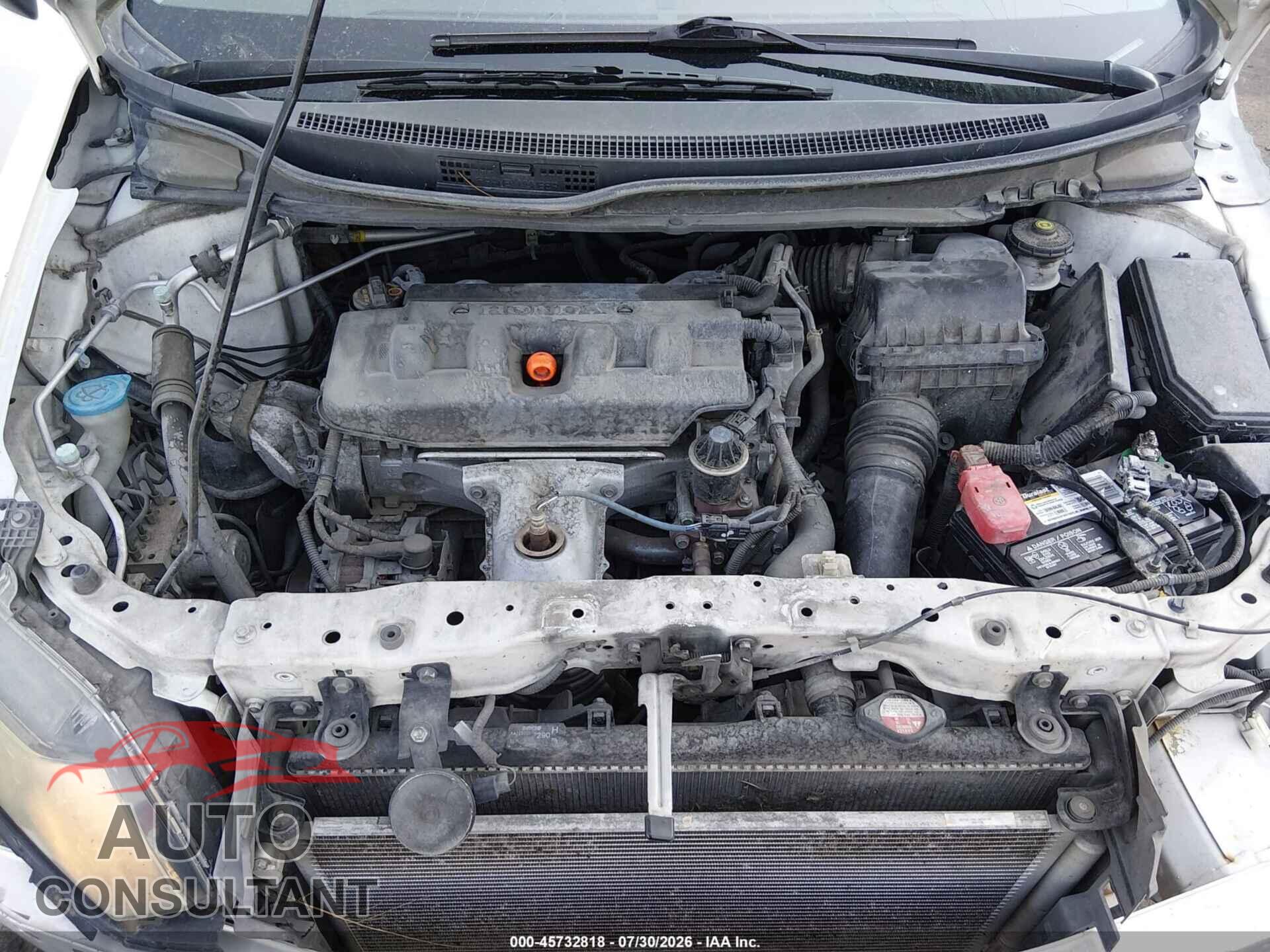 HONDA CIVIC 2012 - 2HGFB2F57CH324017