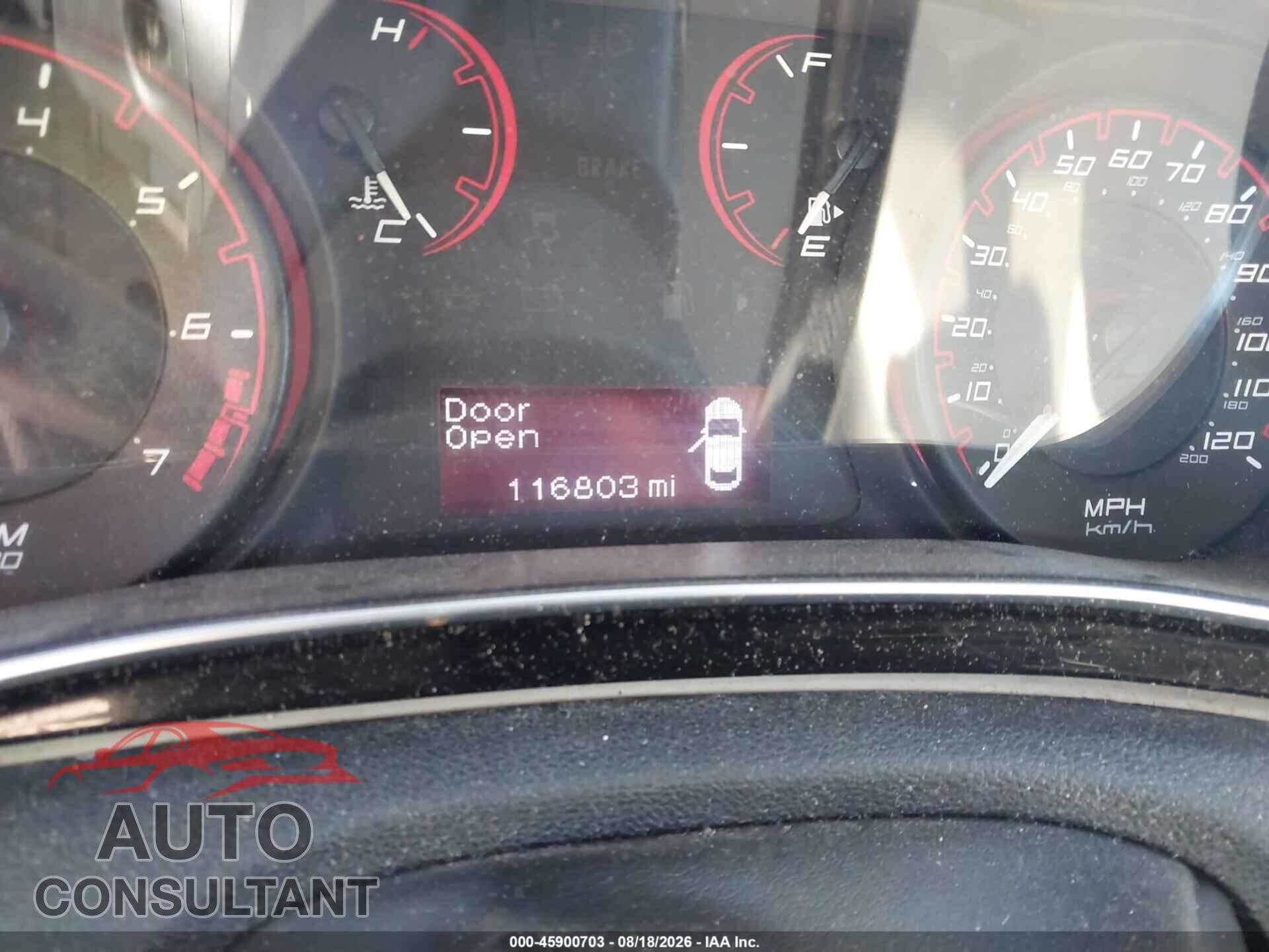 DODGE DART 2015 - 1C3CDFBB0FD159142