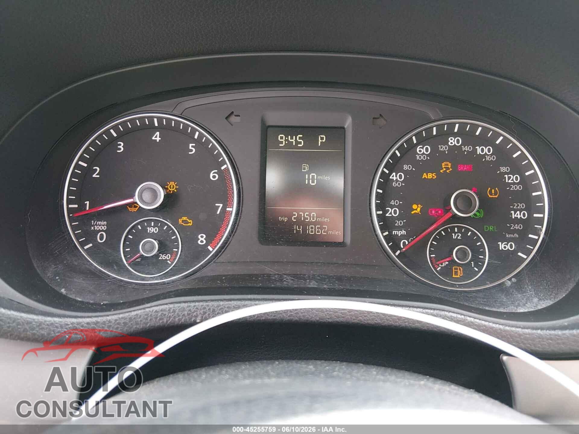 VOLKSWAGEN PASSAT 2012 - 1VWAP7A33CC032149
