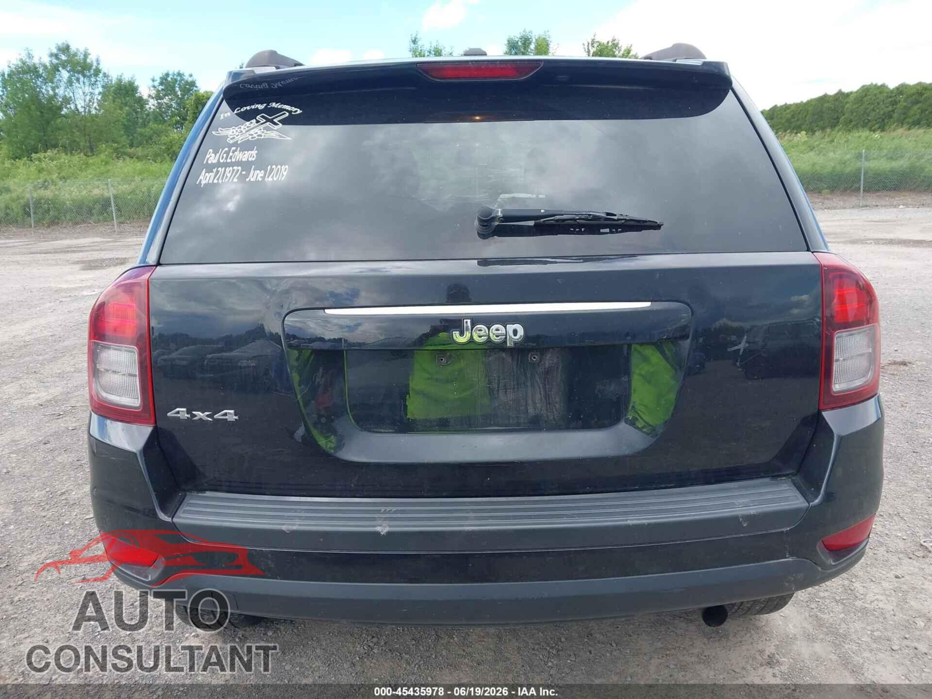 JEEP COMPASS 2016 - 1C4NJDBB8GD691872