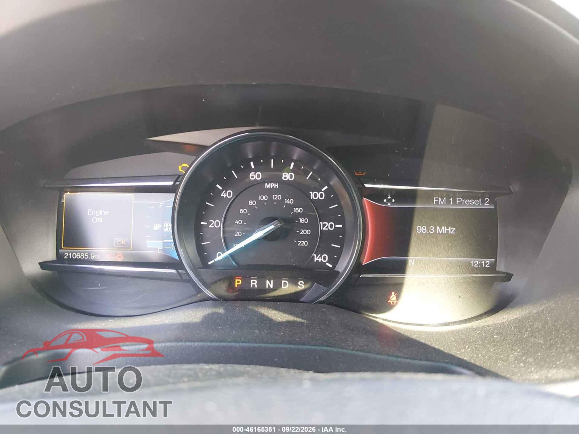 FORD EXPLORER 2017 - 1FM5K8D88HGA39867