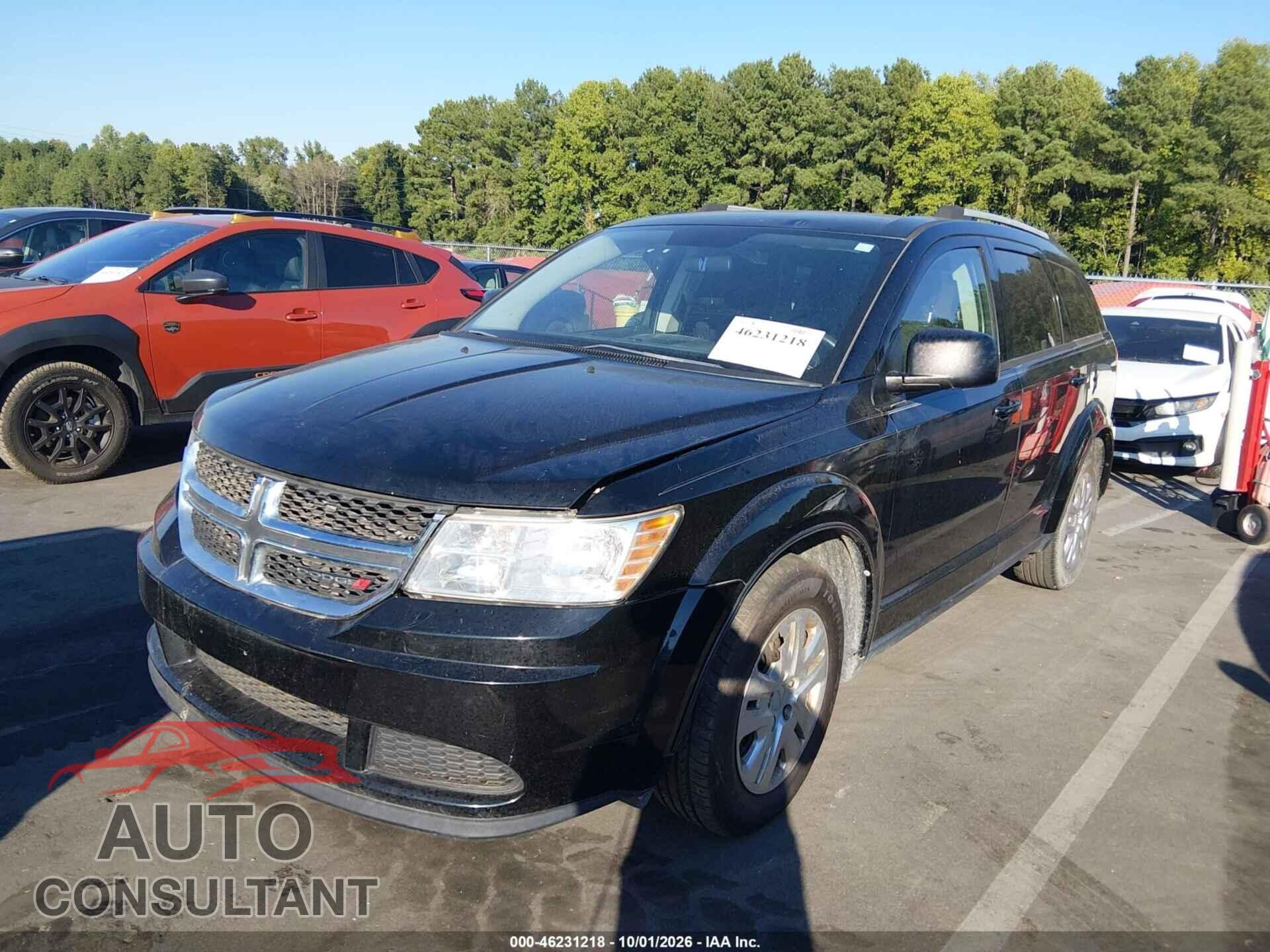 DODGE JOURNEY 2017 - 3C4PDCAB2HT653917