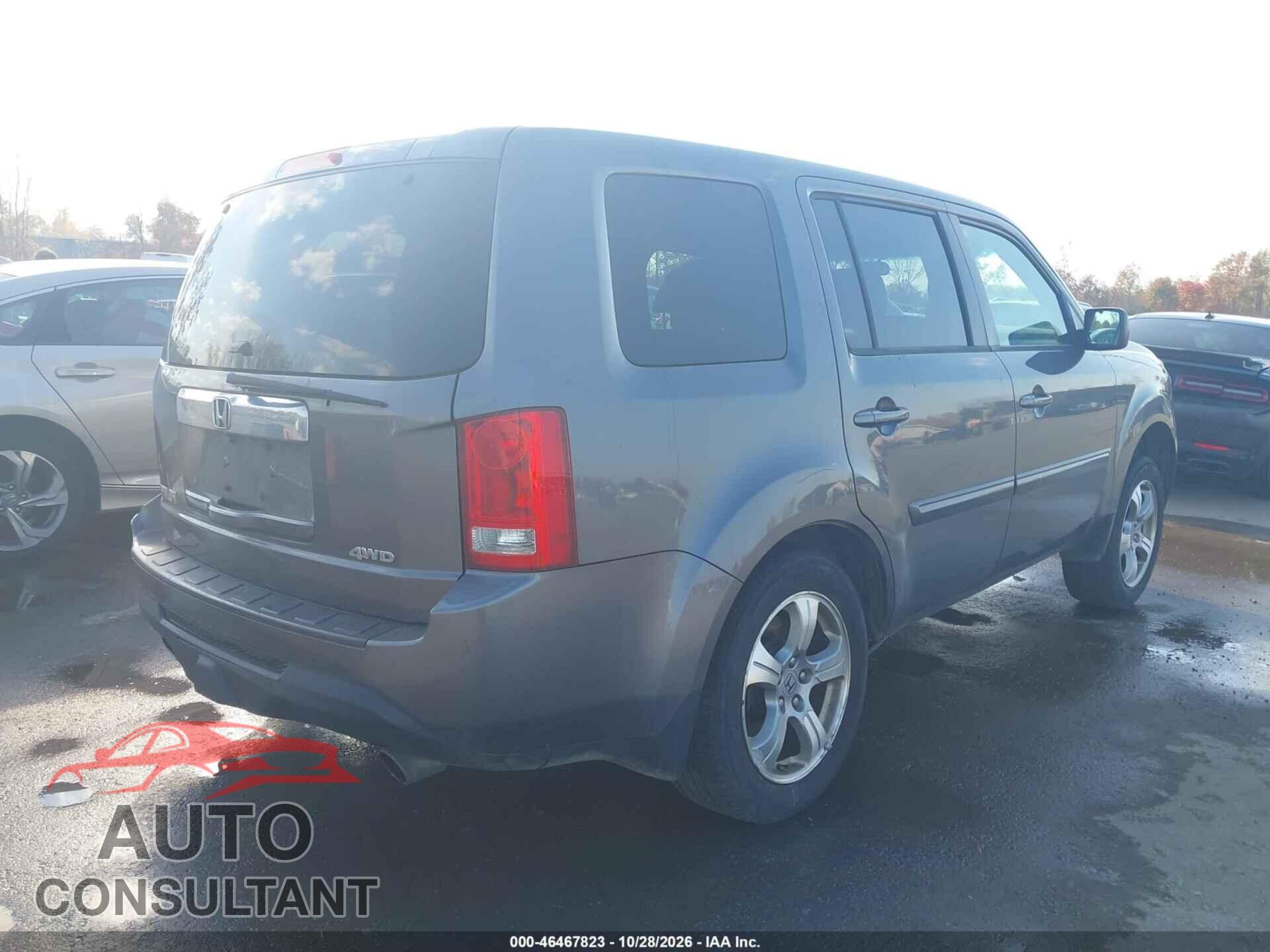 HONDA PILOT 2014 - 5FNYF4H41EB009492