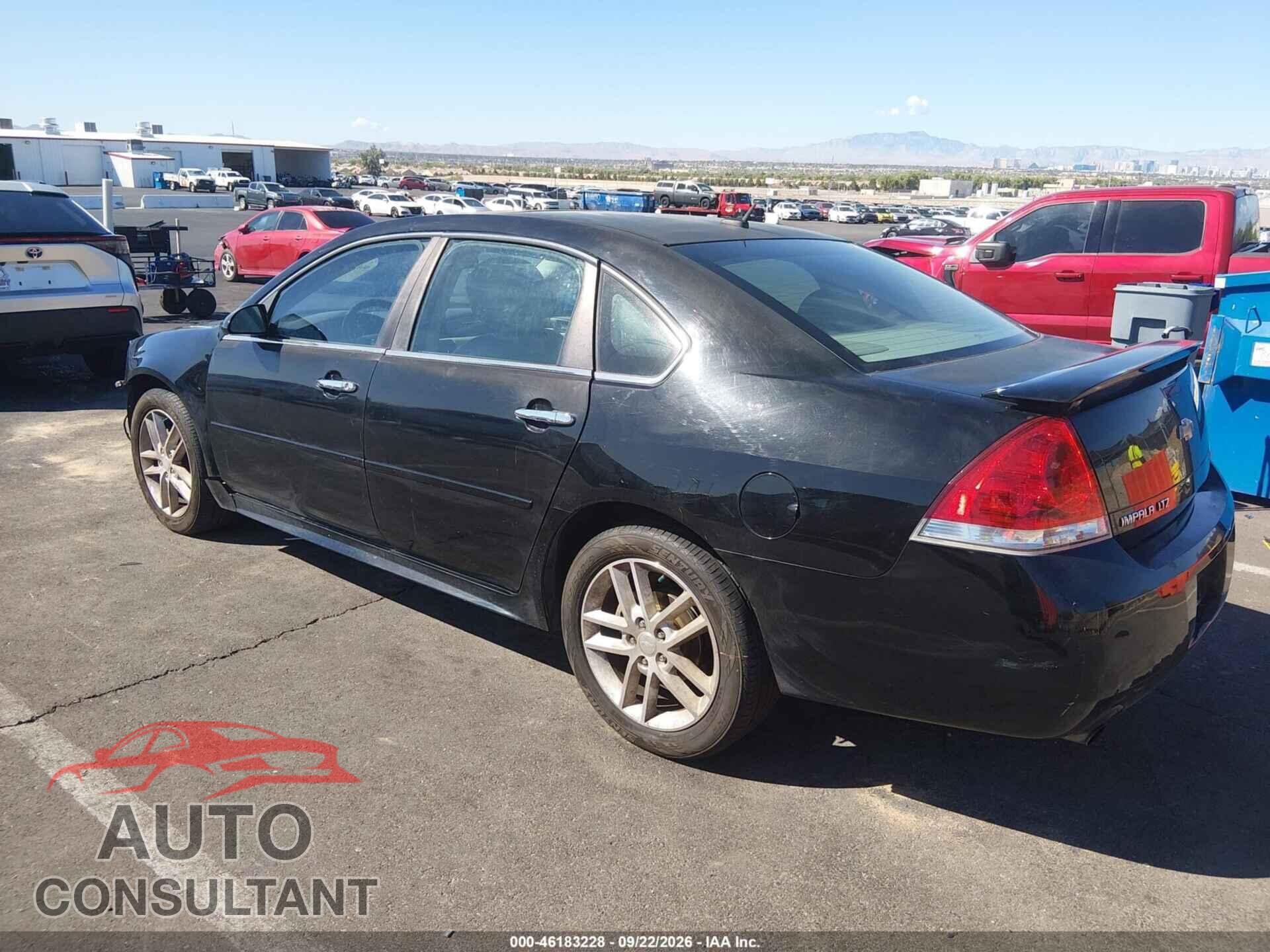 CHEVROLET IMPALA 2013 - 2G1WC5E33D1203906