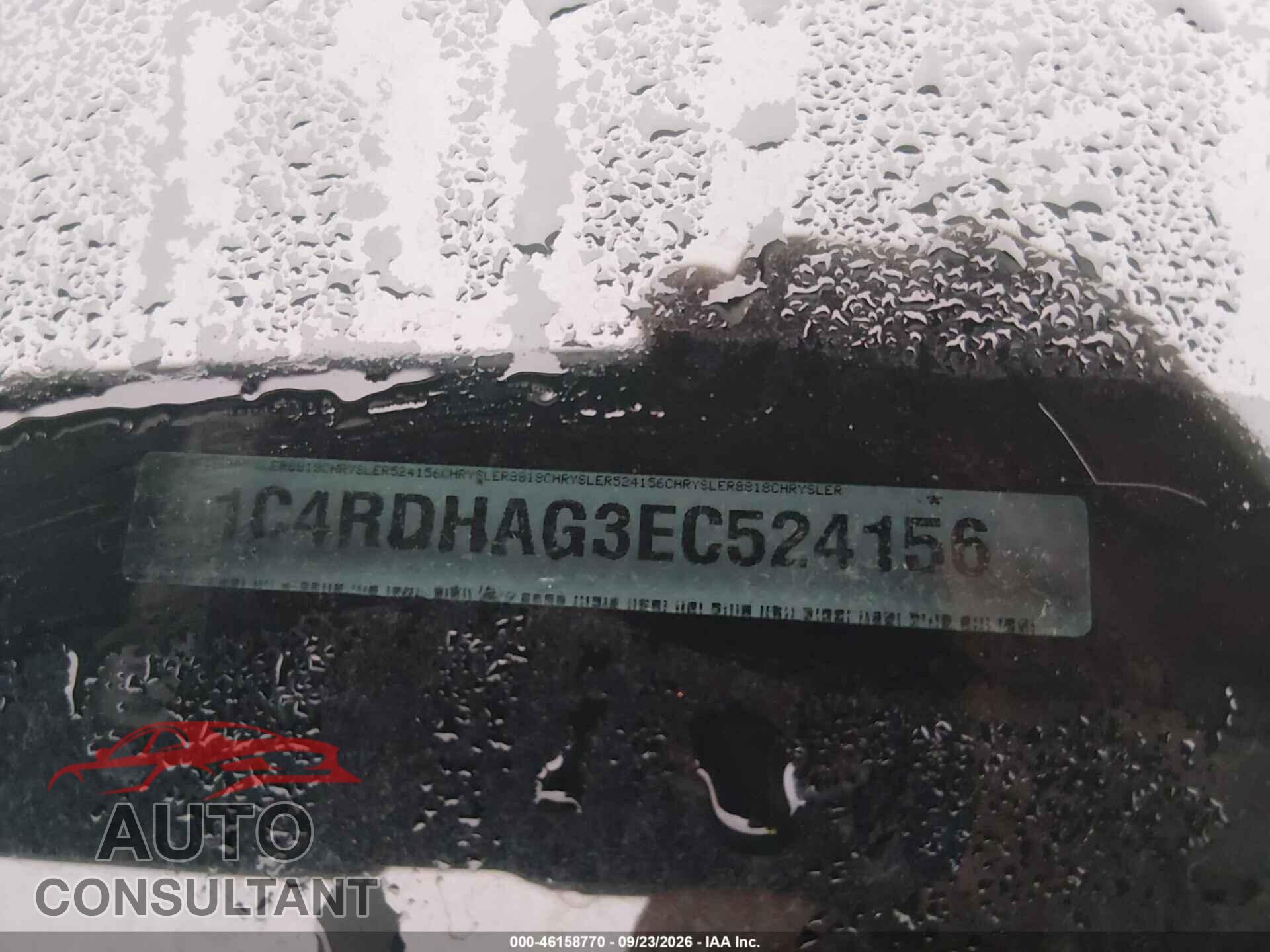 DODGE DURANGO 2014 - 1C4RDHAG3EC524156