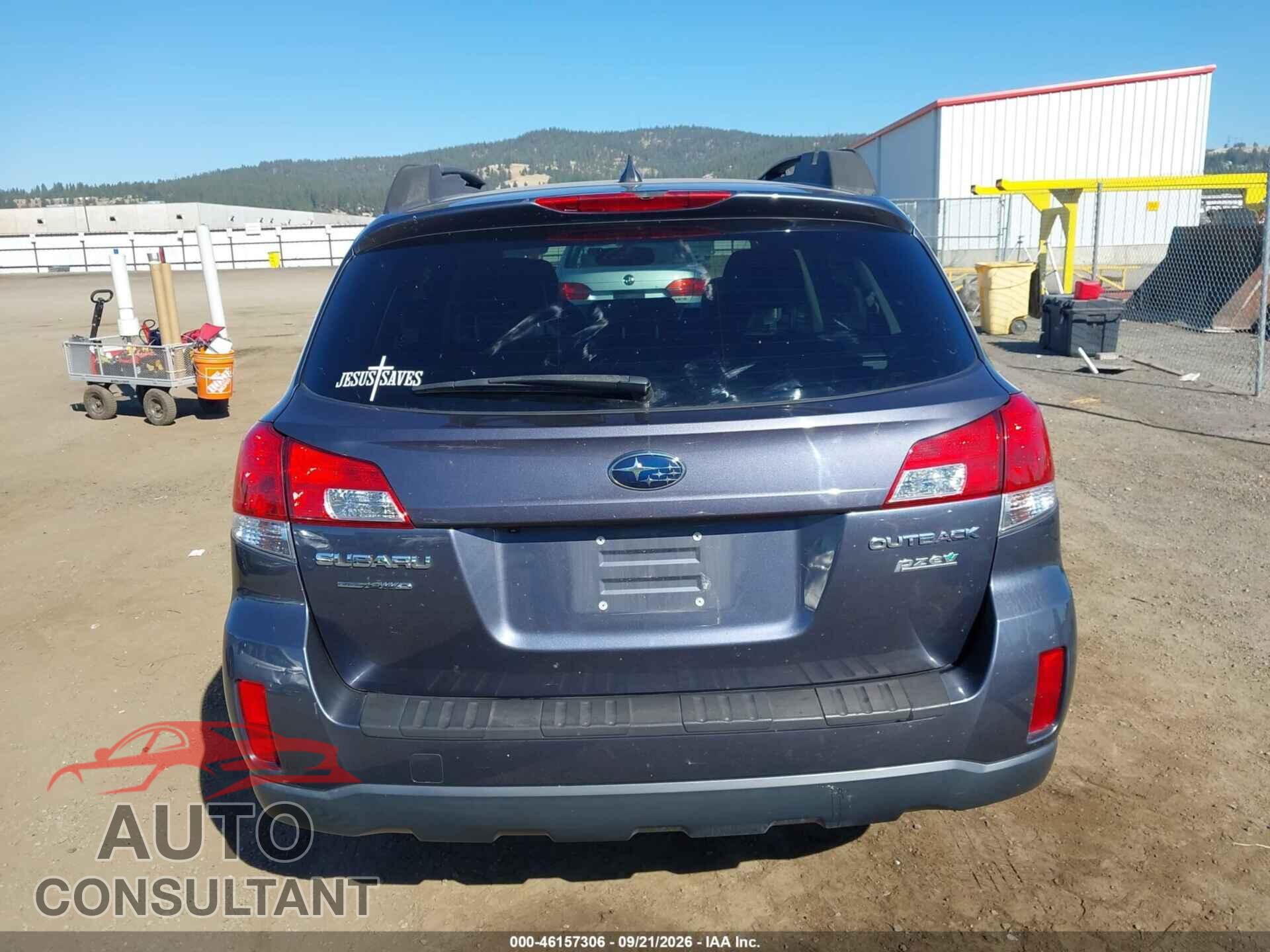 SUBARU OUTBACK 2014 - 4S4BRBLC1E3320123
