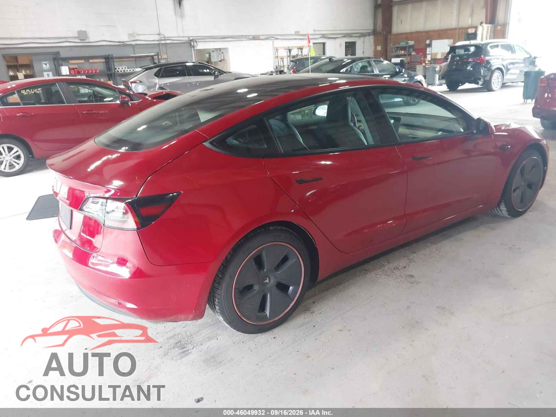 TESLA MODEL 3 2022 - 5YJ3E1EB6NF182925