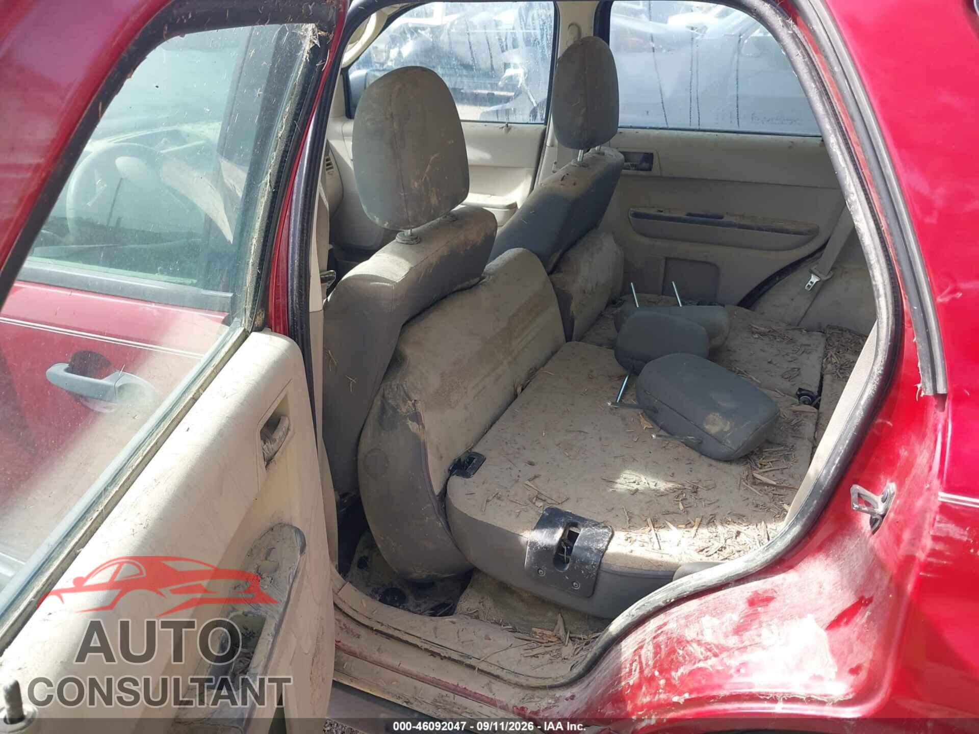 FORD ESCAPE 2011 - 1FMCU0C78BKB58566