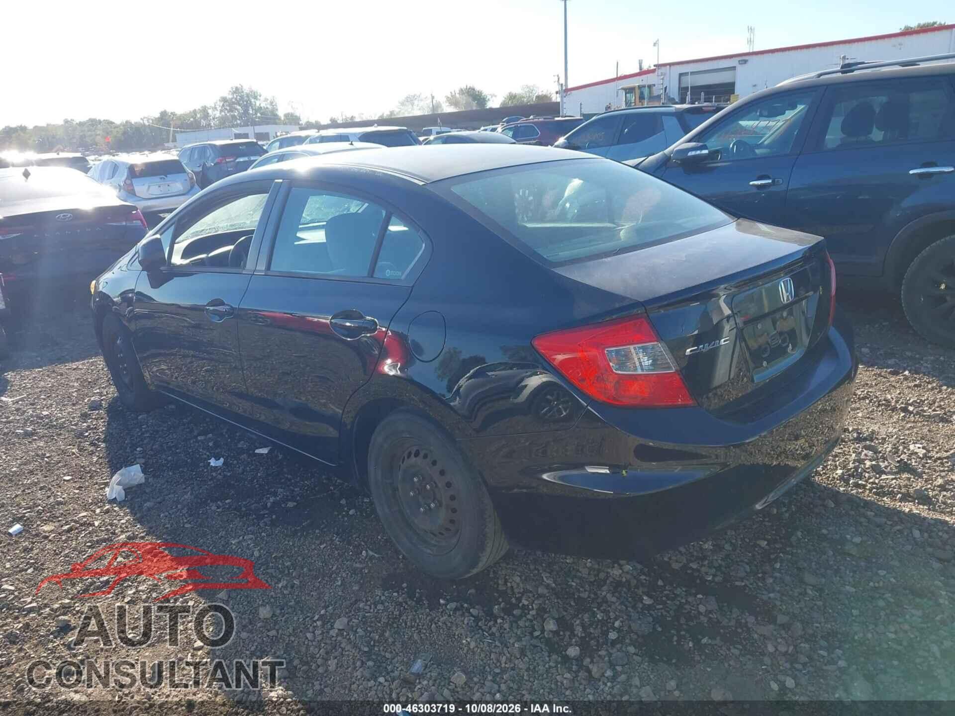 HONDA CIVIC 2012 - 19XFB2F59CE019452