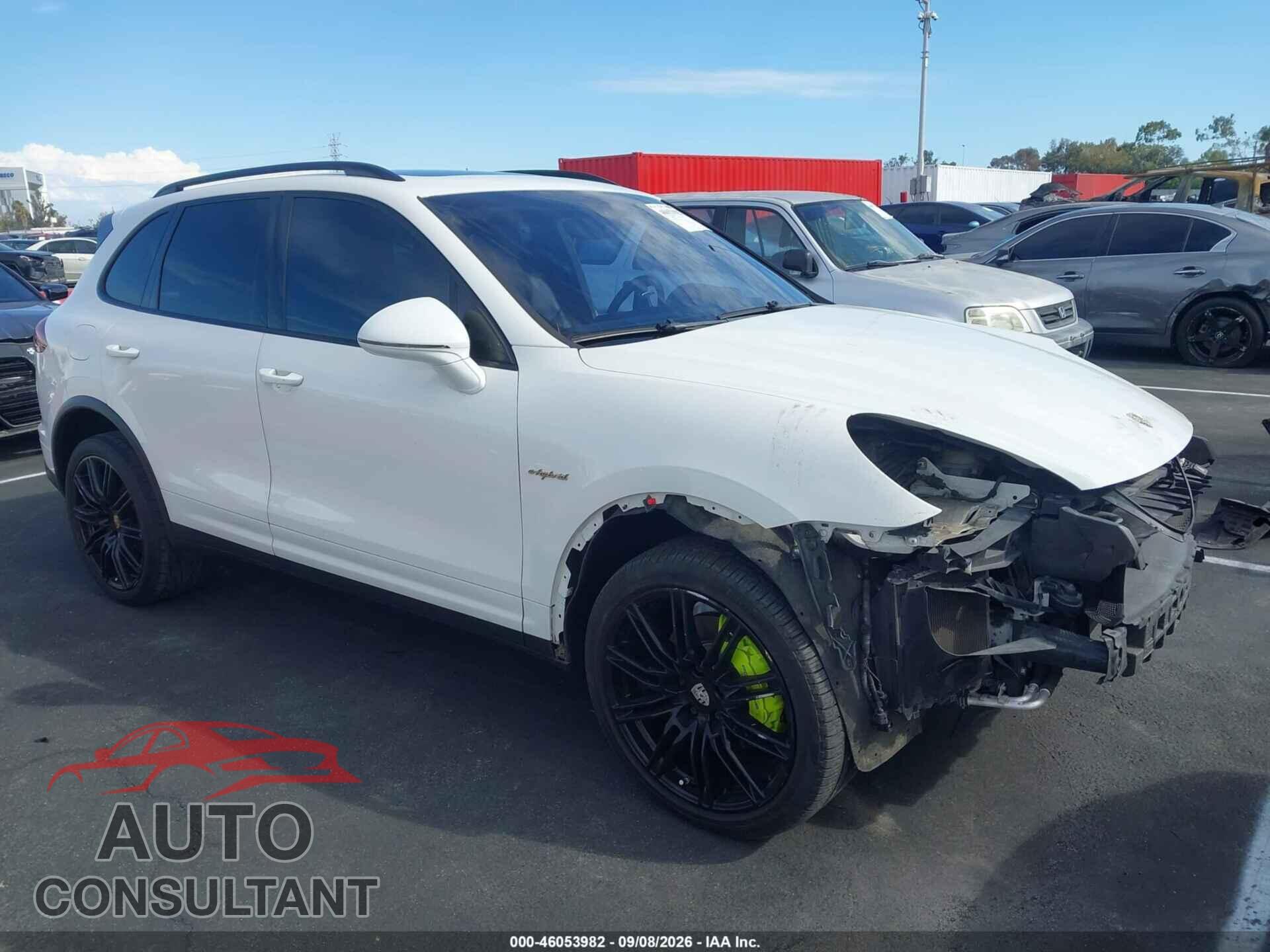 PORSCHE CAYENNE E-HYBRID 2016 - WP1AE2A20GLA59073