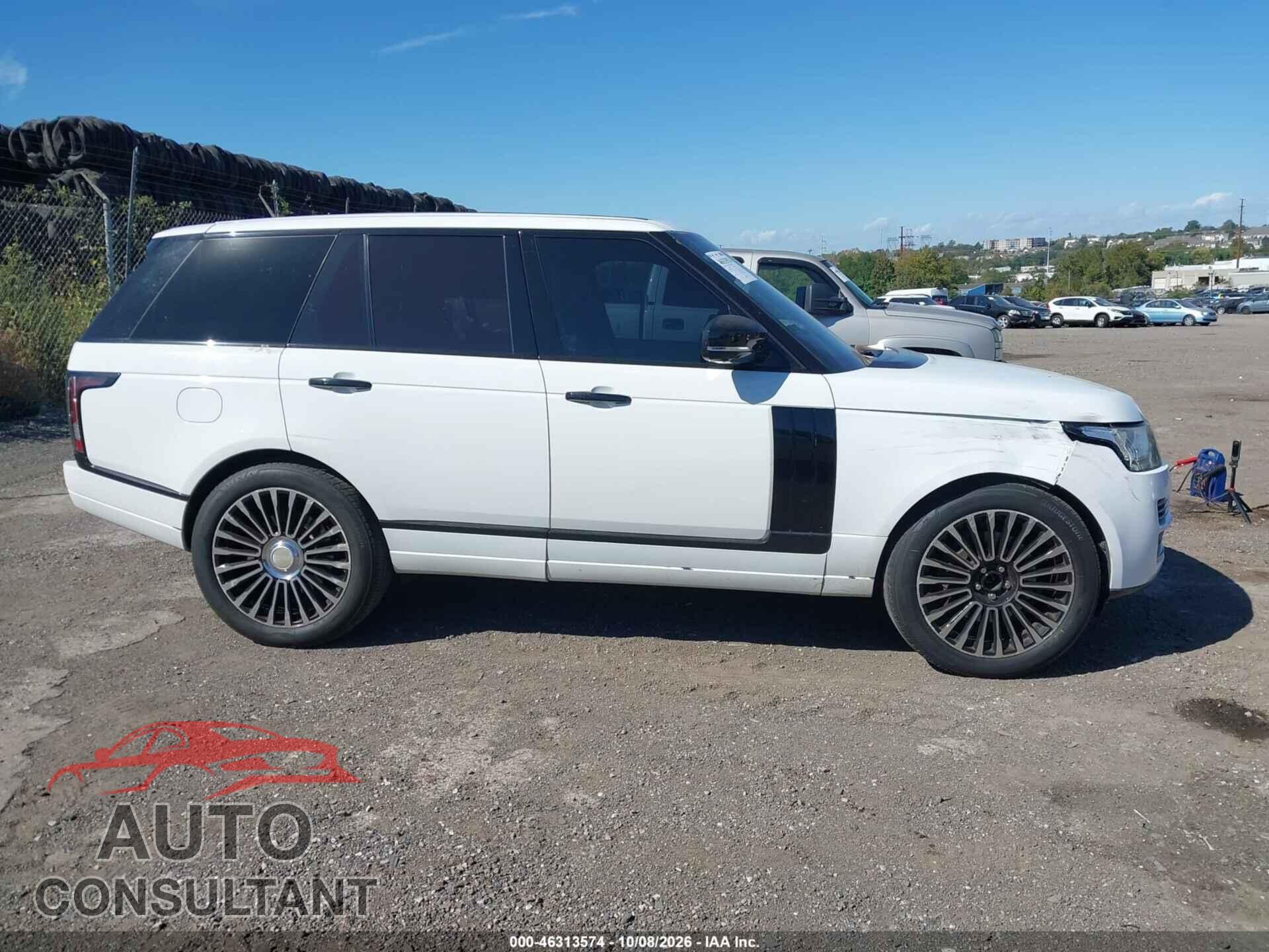 LAND ROVER RANGE ROVER 2013 - SALGS2DF4DA104888