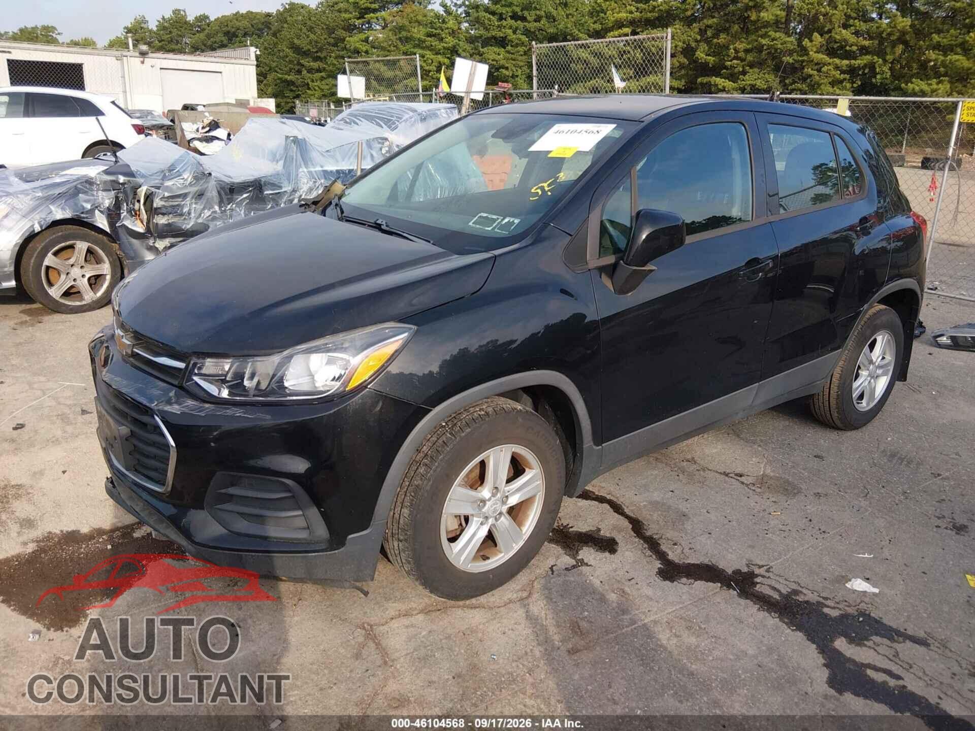 CHEVROLET TRAX 2019 - 3GNCJKSB3KL401978