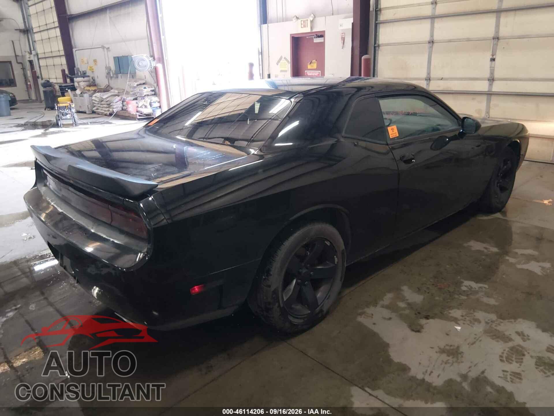 DODGE CHALLENGER 2012 - 2C3CDYAGXCH162203