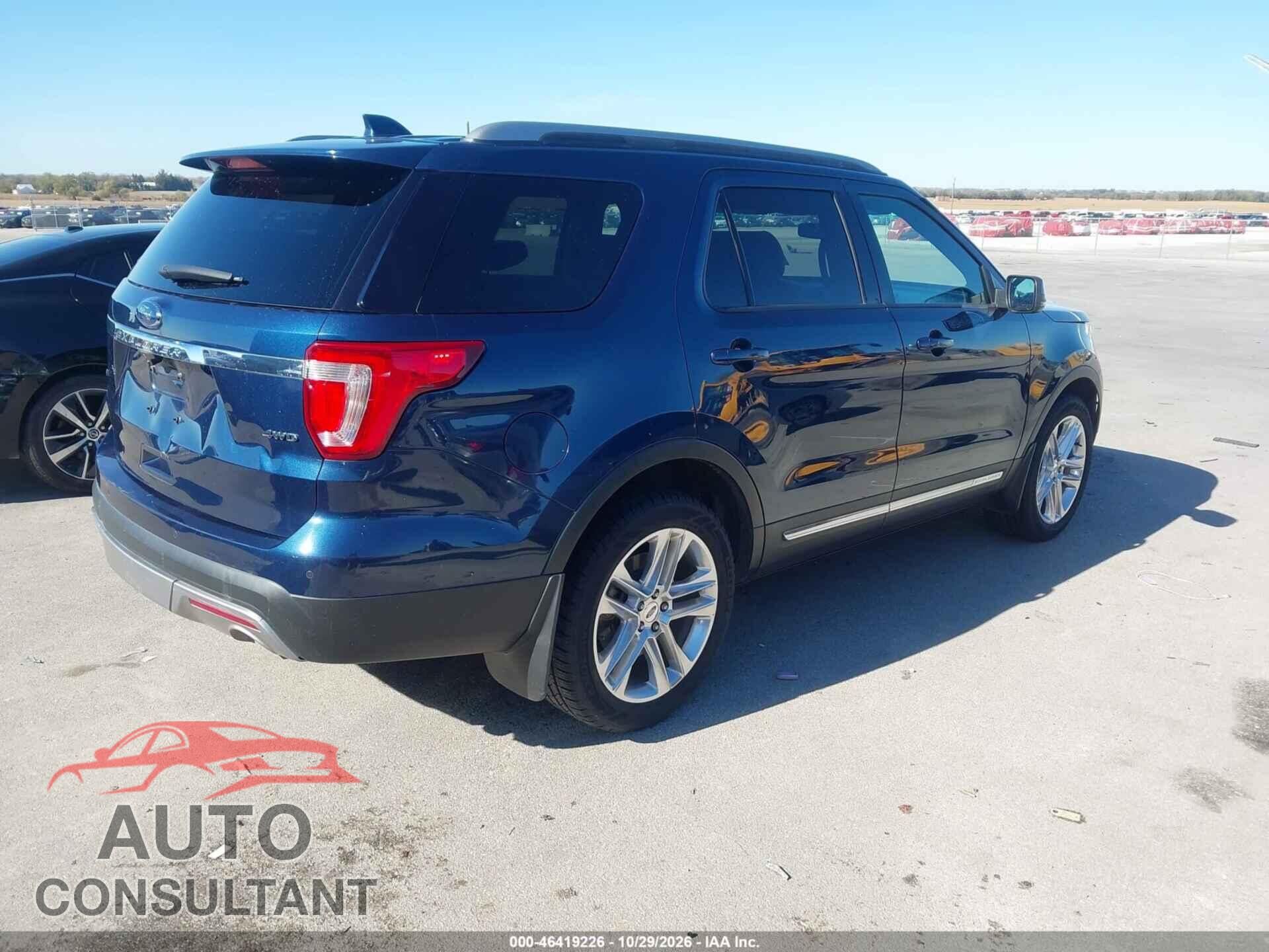 FORD EXPLORER 2017 - 1FM5K8D89HGE23608