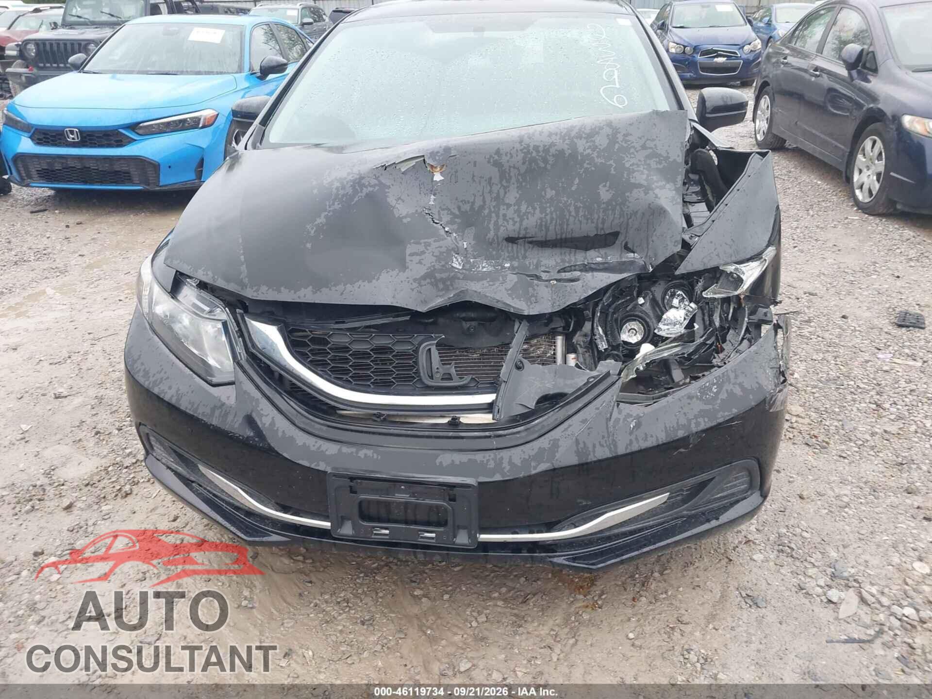 HONDA CIVIC 2015 - 19XFB2F72FE023896