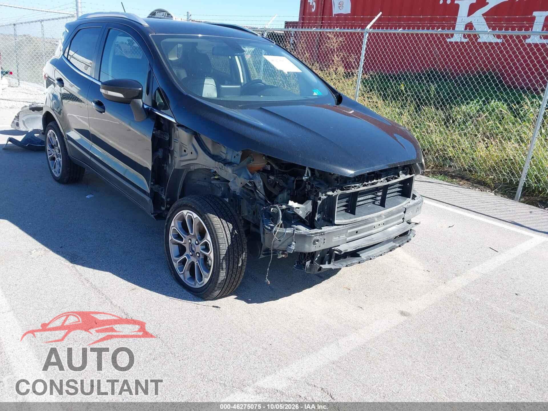 FORD ECOSPORT 2020 - MAJ6S3KL7LC316131