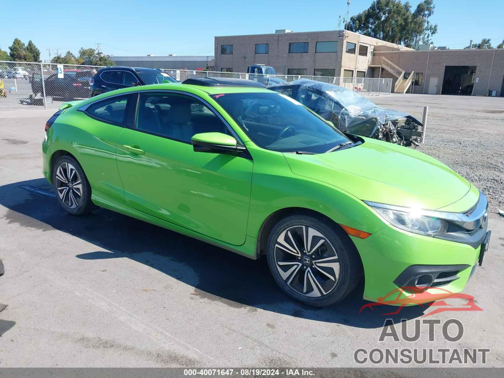HONDA CIVIC 2016 - 2HGFC3B76GH350317