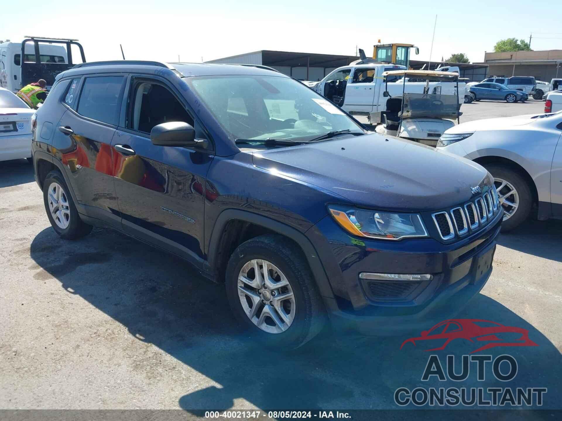 JEEP COMPASS 2018 - 3C4NJCABXJT122650