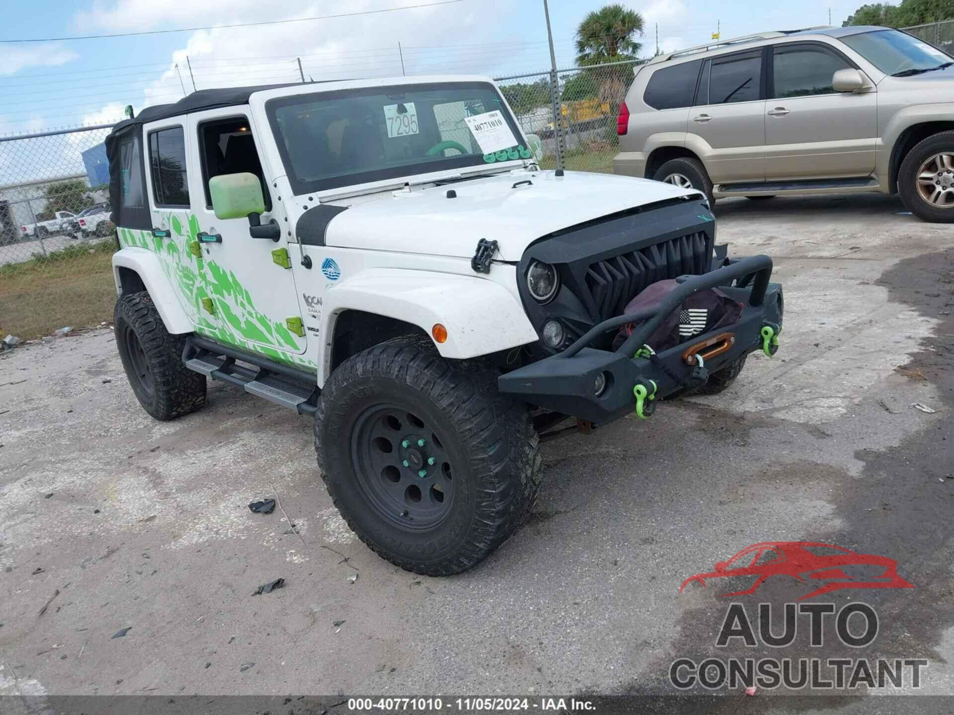 JEEP WRANGLER UNLIMITED 2016 - 1C4BJWEG9GL142841