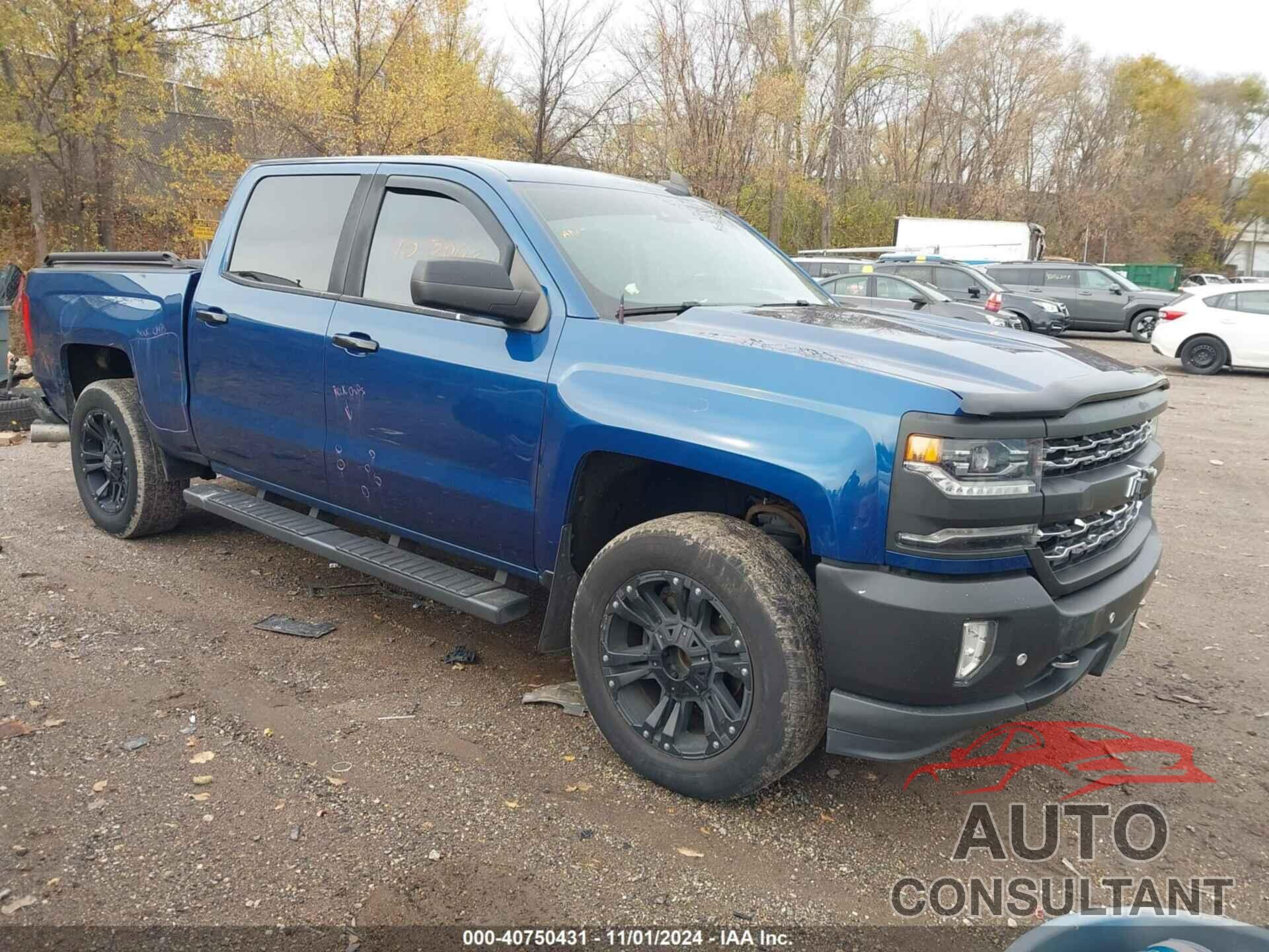 CHEVROLET SILVERADO 1500 2017 - 3GCUKSEJ8HG189643
