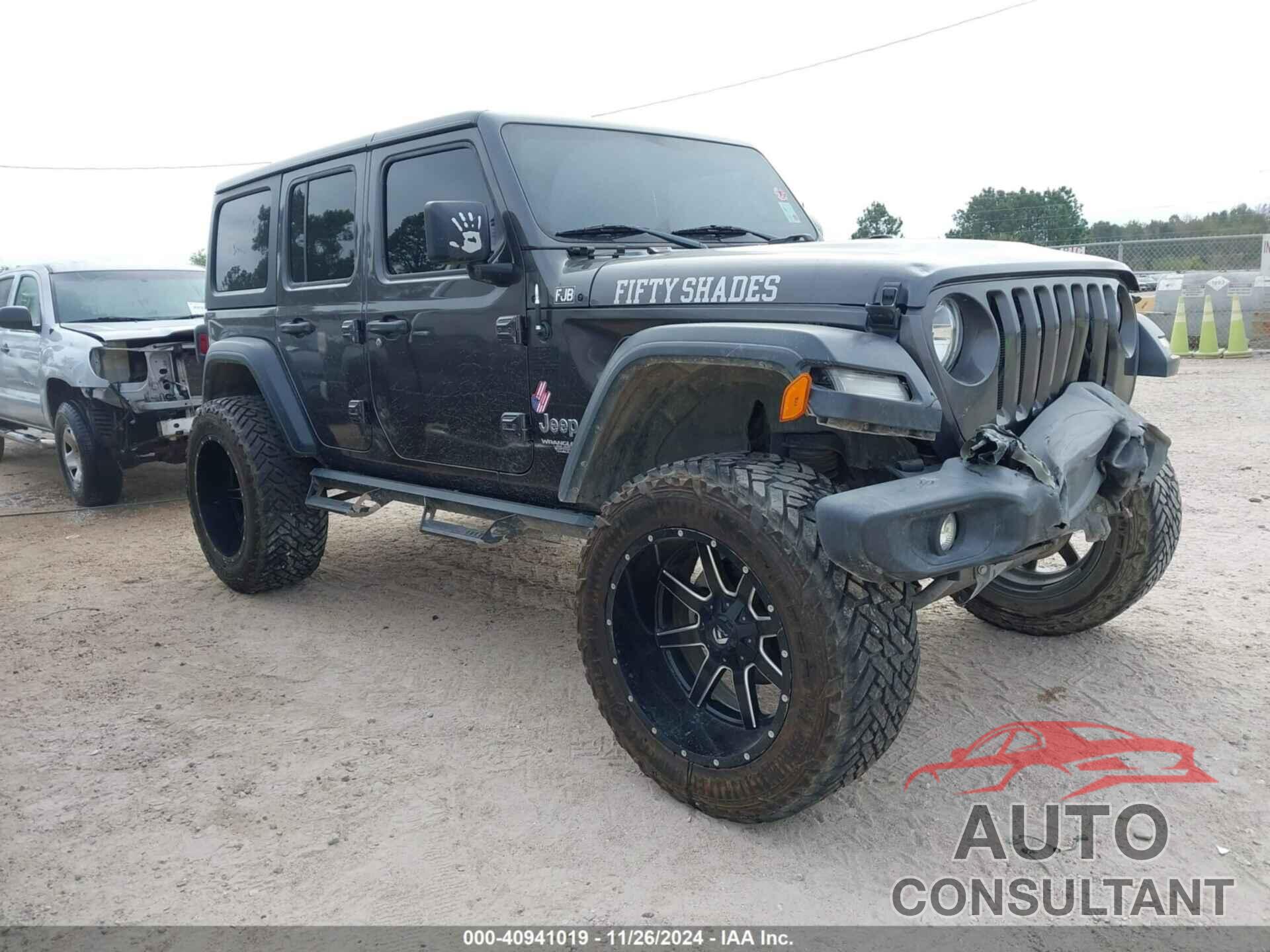 JEEP WRANGLER UNLIMITED 2018 - 1C4HJXDG1JW136328