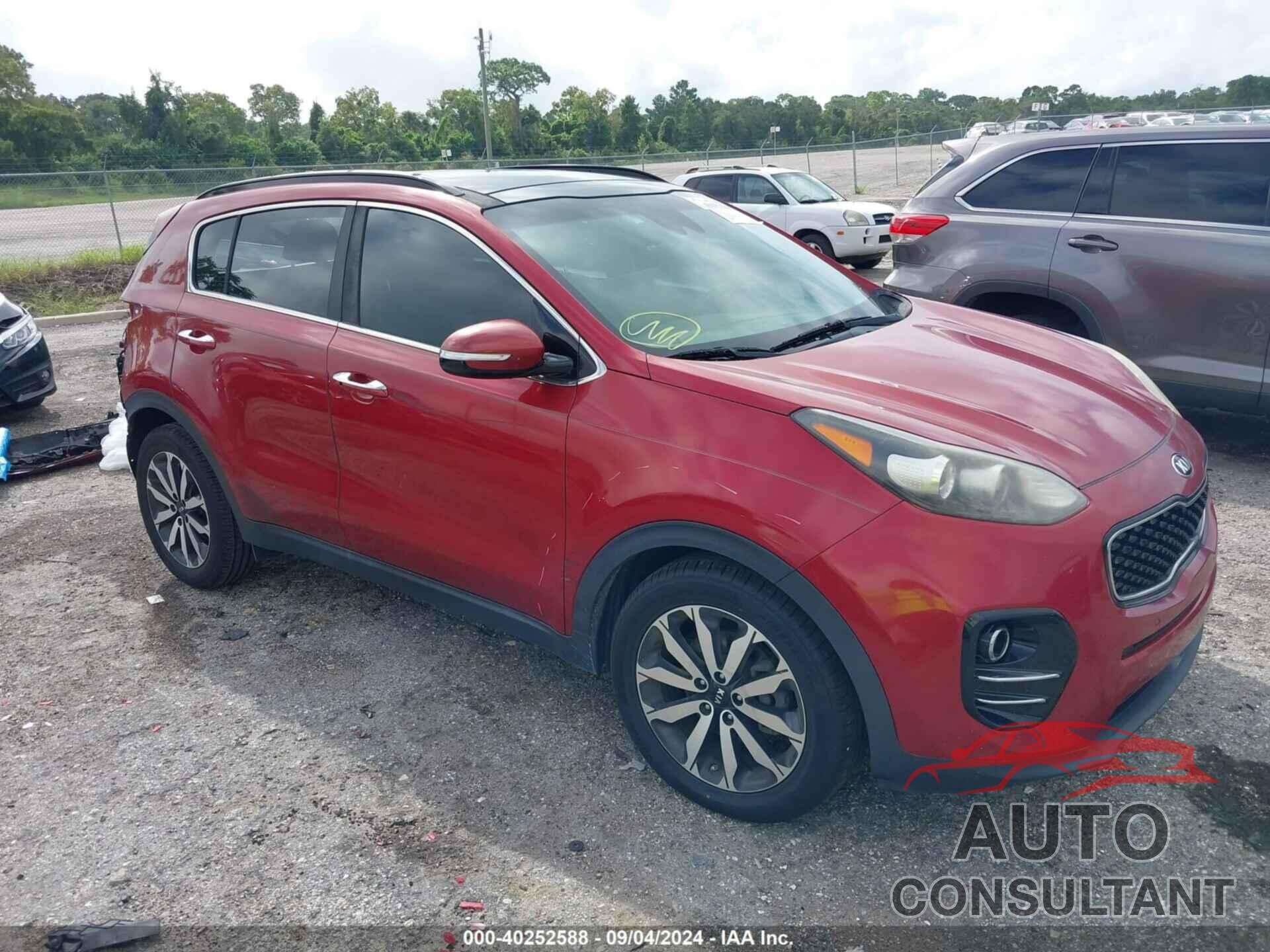 KIA SPORTAGE 2018 - KNDPN3AC0J7394554