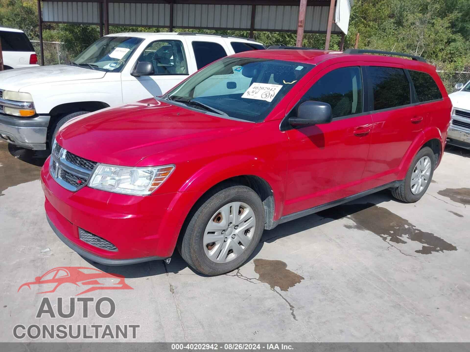 DODGE JOURNEY 2016 - 3C4PDCAB7GT247906