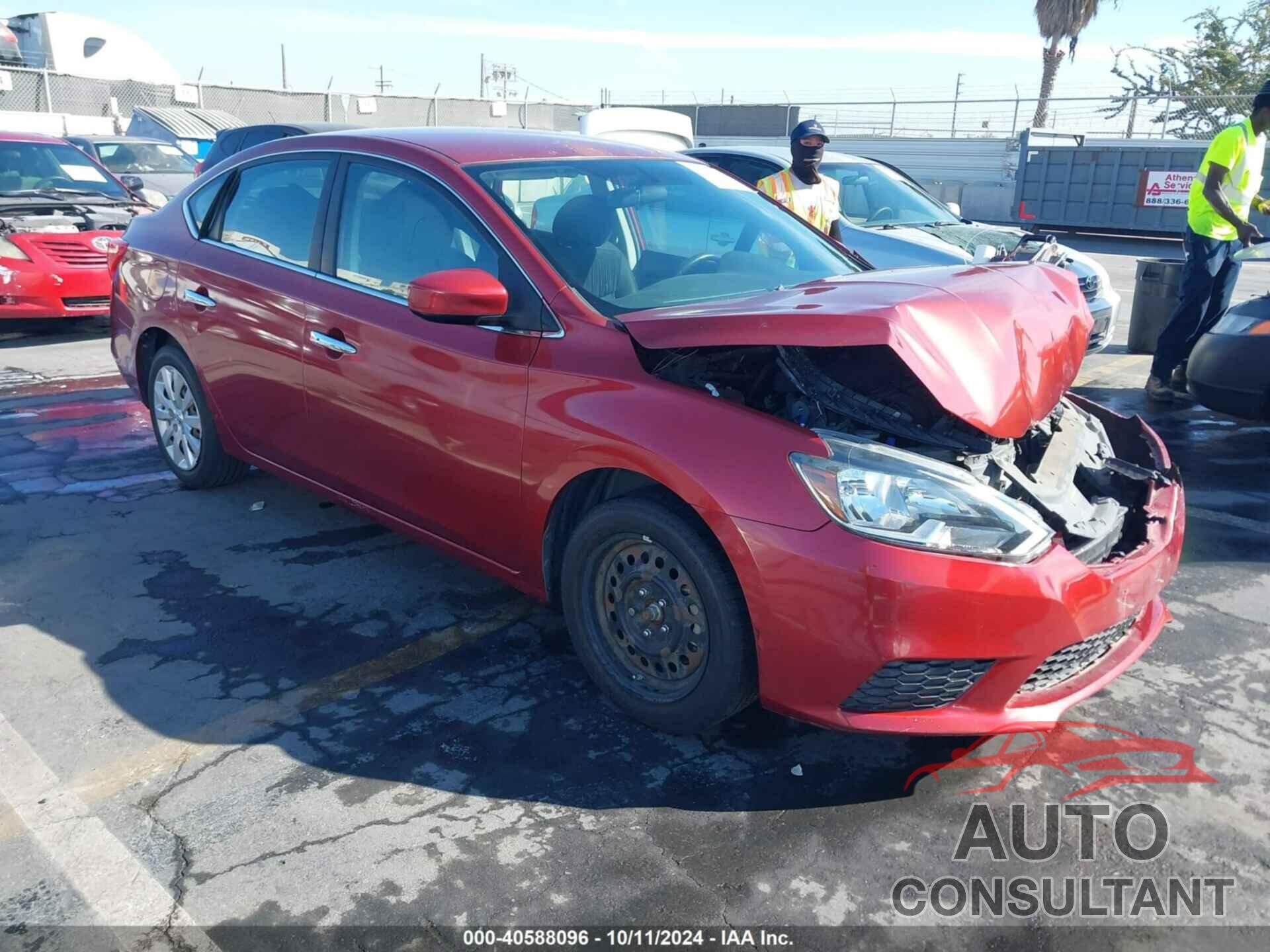 NISSAN SENTRA 2016 - 3N1AB7AP4GY261749