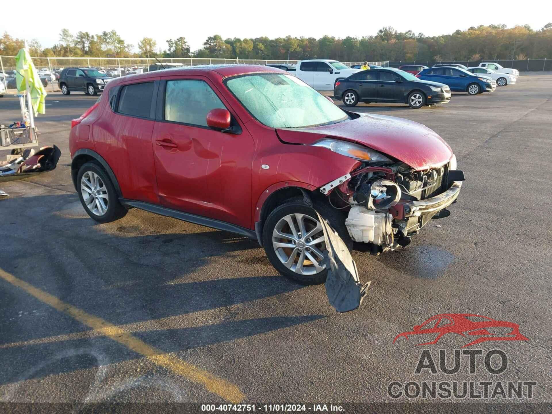 NISSAN JUKE 2013 - JN8AF5MV1DT214266