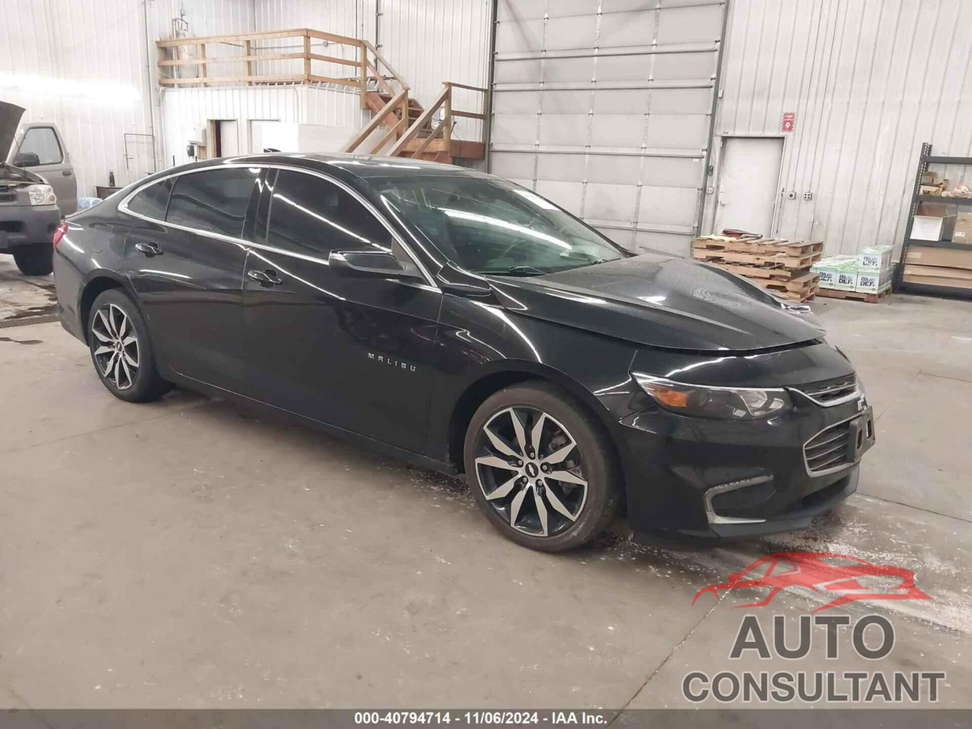 CHEVROLET MALIBU 2016 - 1G1ZE5ST0GF206481