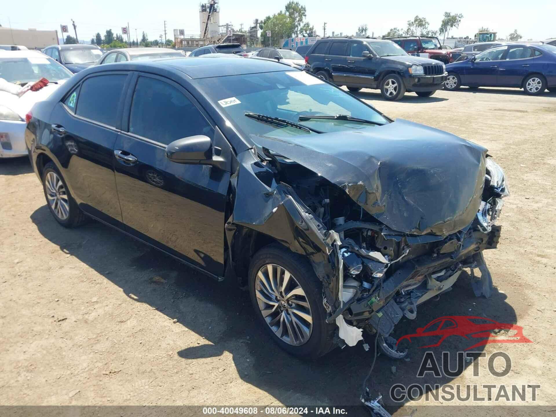 TOYOTA COROLLA 2018 - 5YFBURHEXJP738428