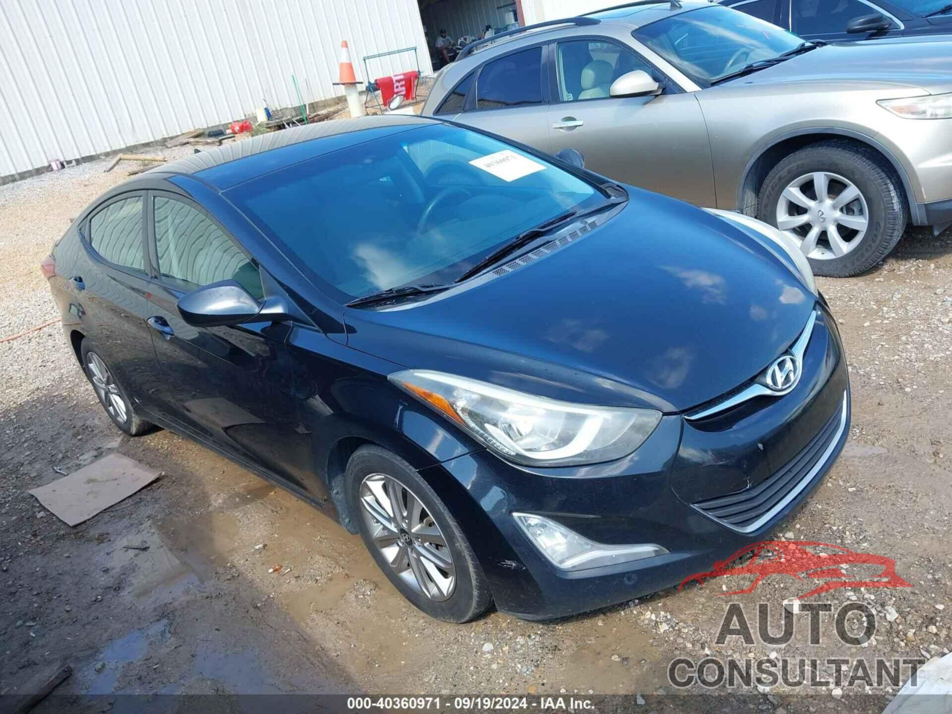 HYUNDAI ELANTRA 2014 - 5NPDH4AE8EH457418