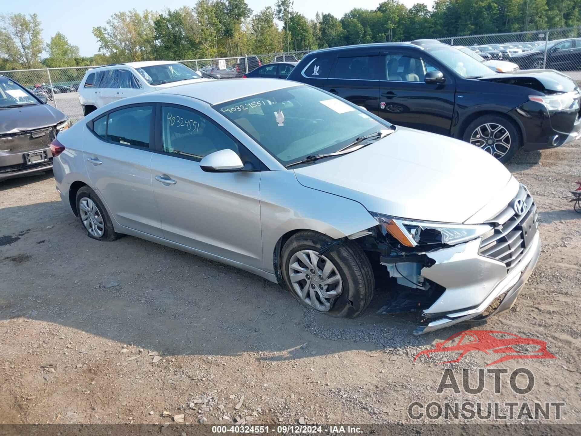 HYUNDAI ELANTRA 2019 - 5NPD74LF0KH451813