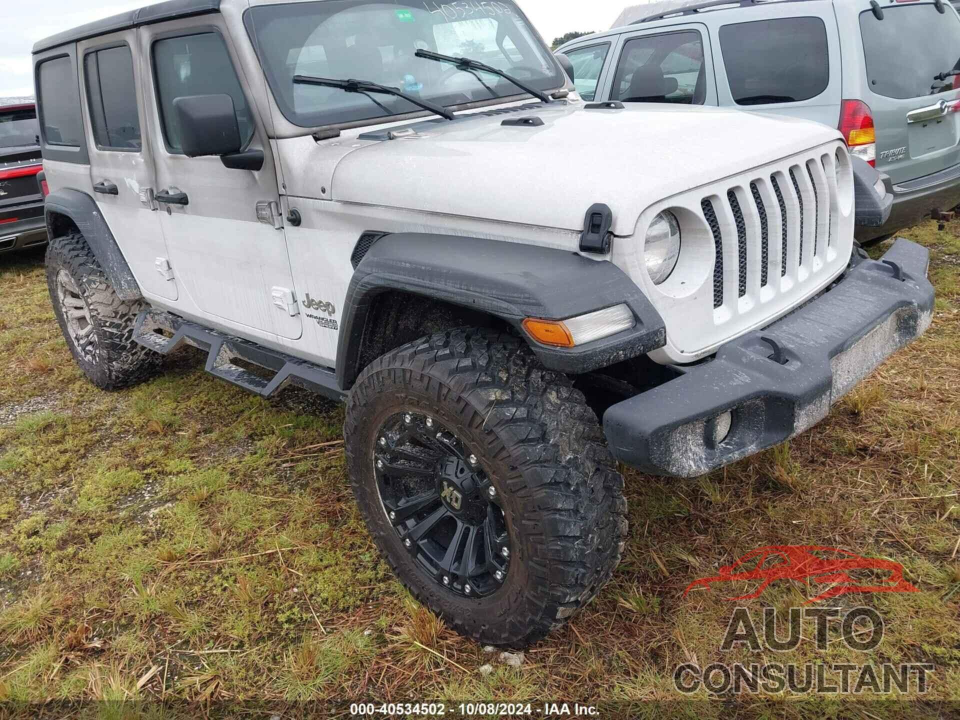 JEEP WRANGLER UNLIMITED 2019 - 1C4HJXDN4KW637939