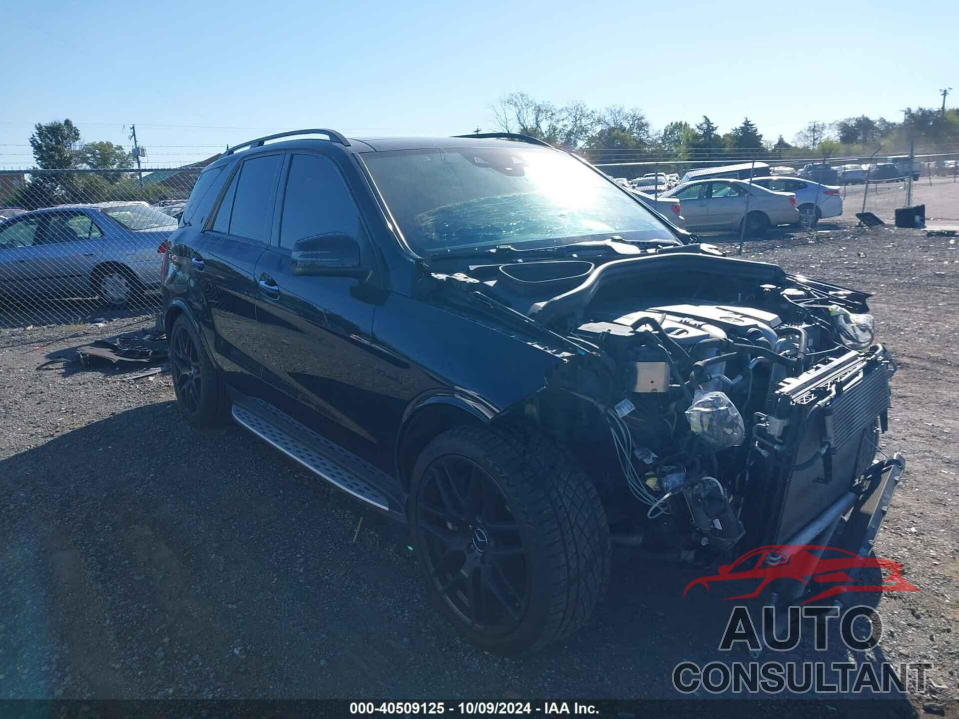 MERCEDES-BENZ AMG GLE 63 2018 - 4JGDA7EBXJB019030