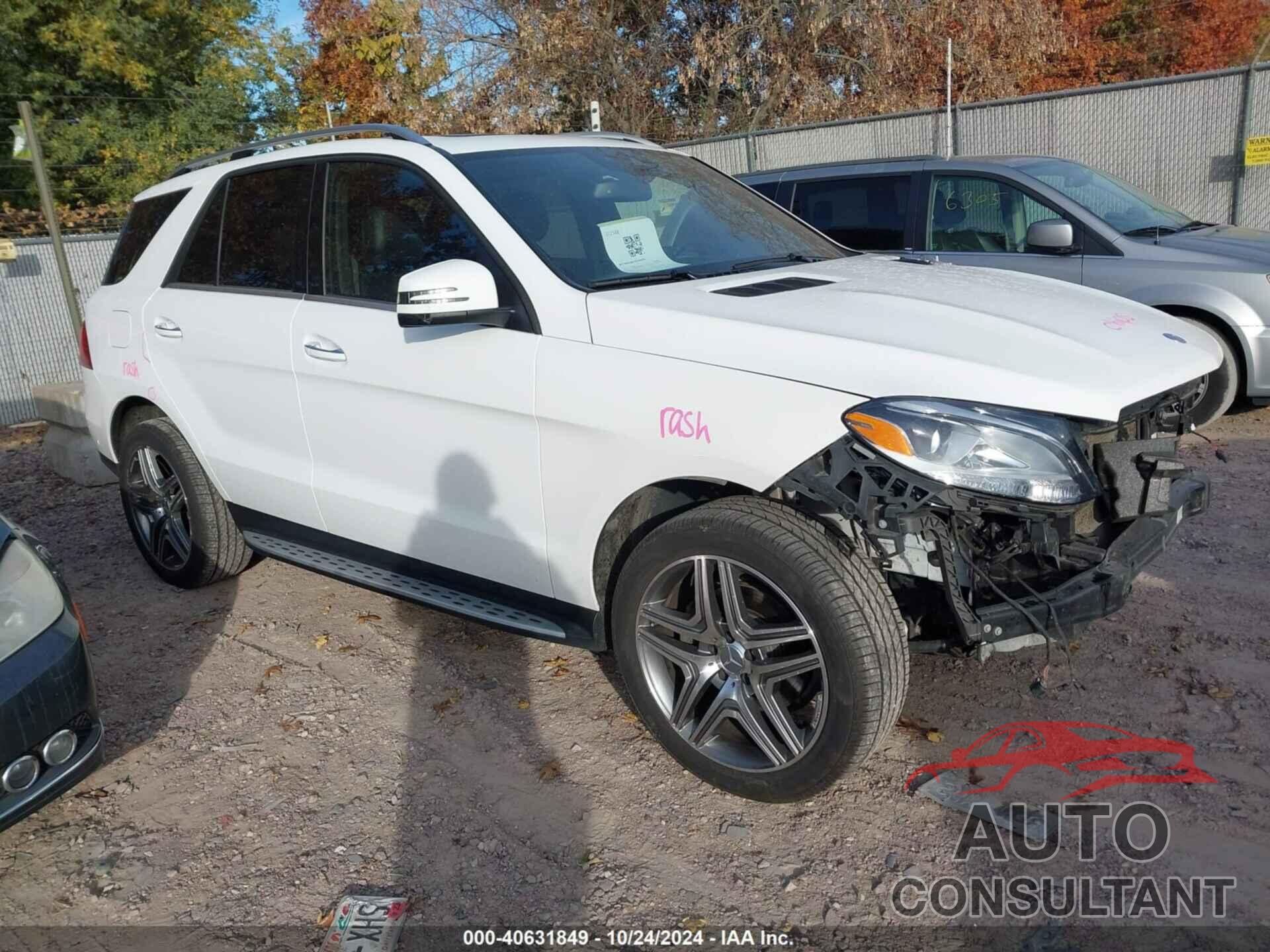 MERCEDES-BENZ GLE 350 2017 - 4JGDA5HB9HA882403